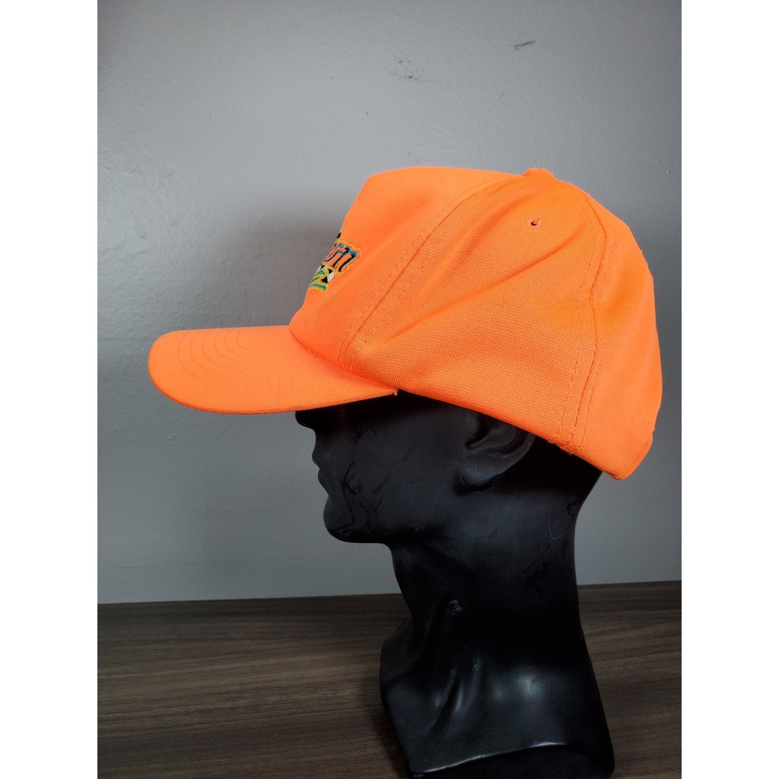 NASCAR × Vintage Snap-On Racing Hat Blaze Orange Snapback Cap Tools 90s Size ONE SIZE - 6 Thumbnail
