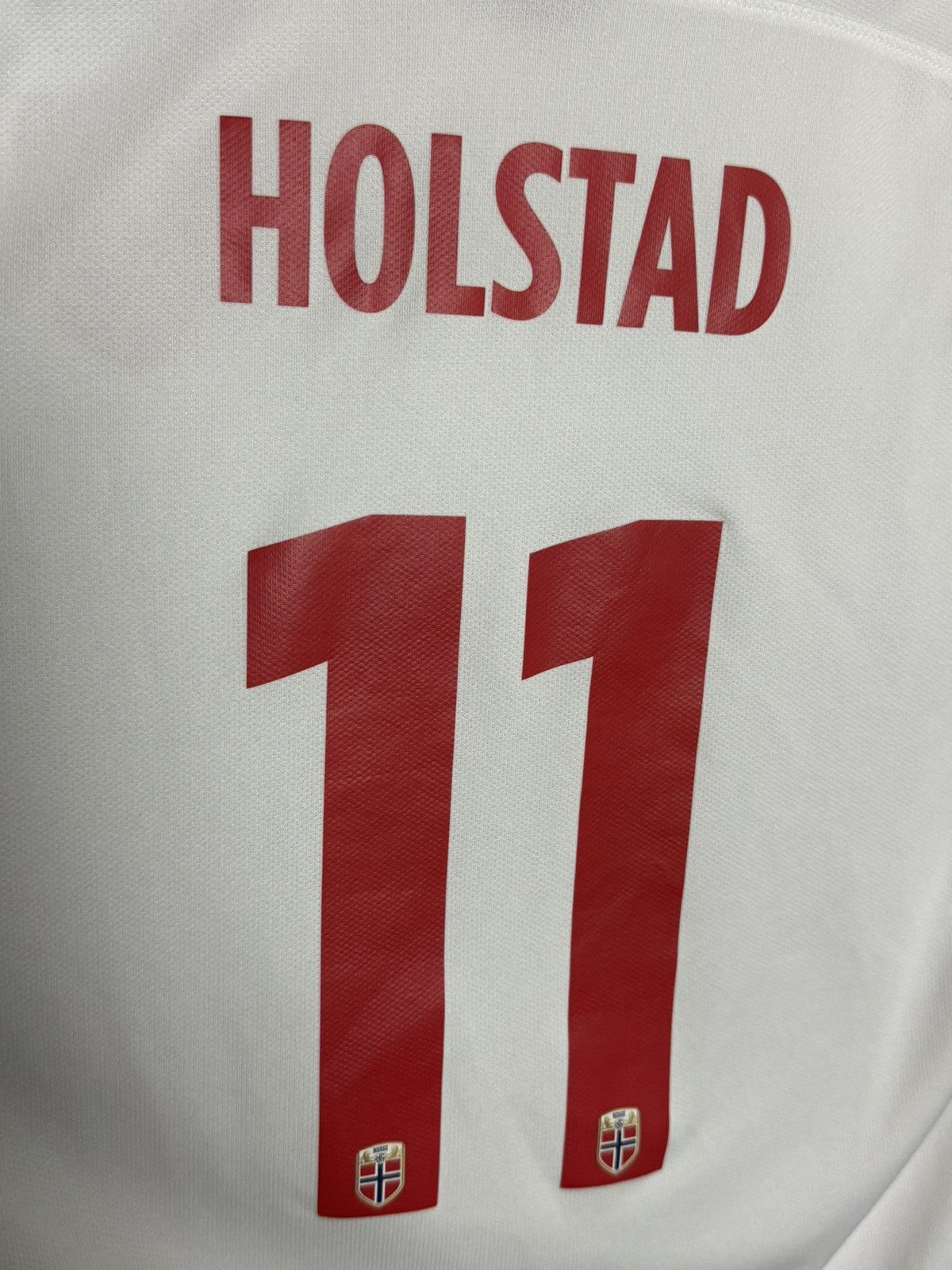 Nike Norway National Team 16/18 Away Match Worn Football Jersey Size L / US 10 / IT 46 - 3 Thumbnail