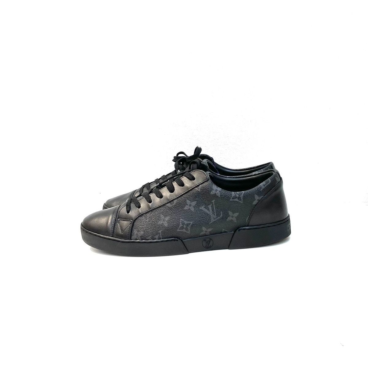 Louis Vuitton Louis Vuitton Match-Up sneakers in black monogram leather Size US 9 / EU 42 - 2 Thumbnail