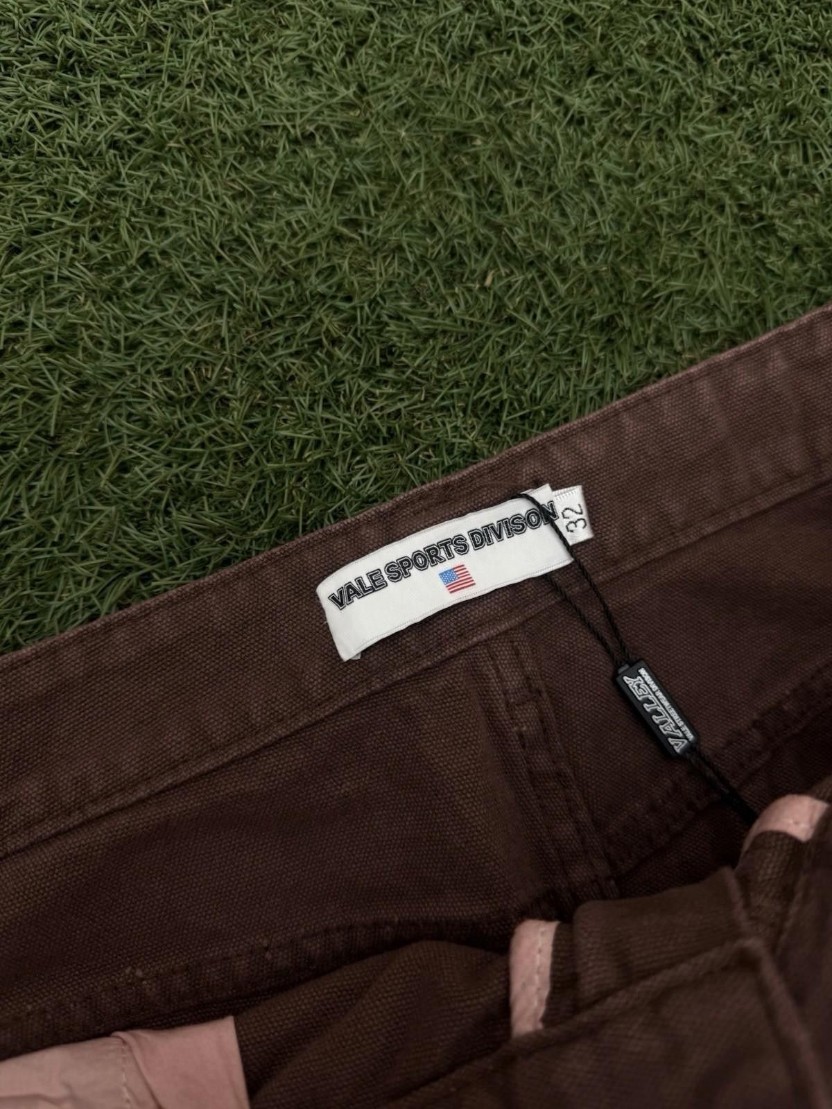 Vale Valley Baggy Patchwork Denim Brown Jeans Size 32 (NEW) Size US 32 / EU 48 - 9 Thumbnail
