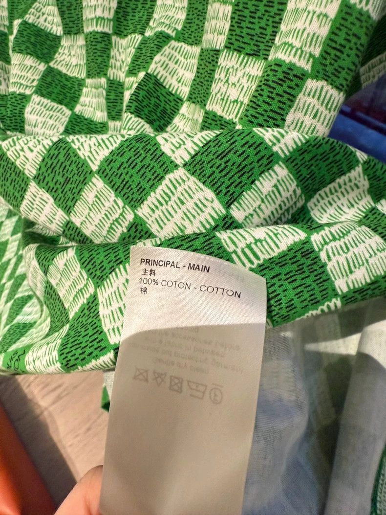Louis Vuitton Louis Vuitton Checkerboard short sleeves 2504-Nextarrow Size L / US 10 / IT 46 - 8 Thumbnail
