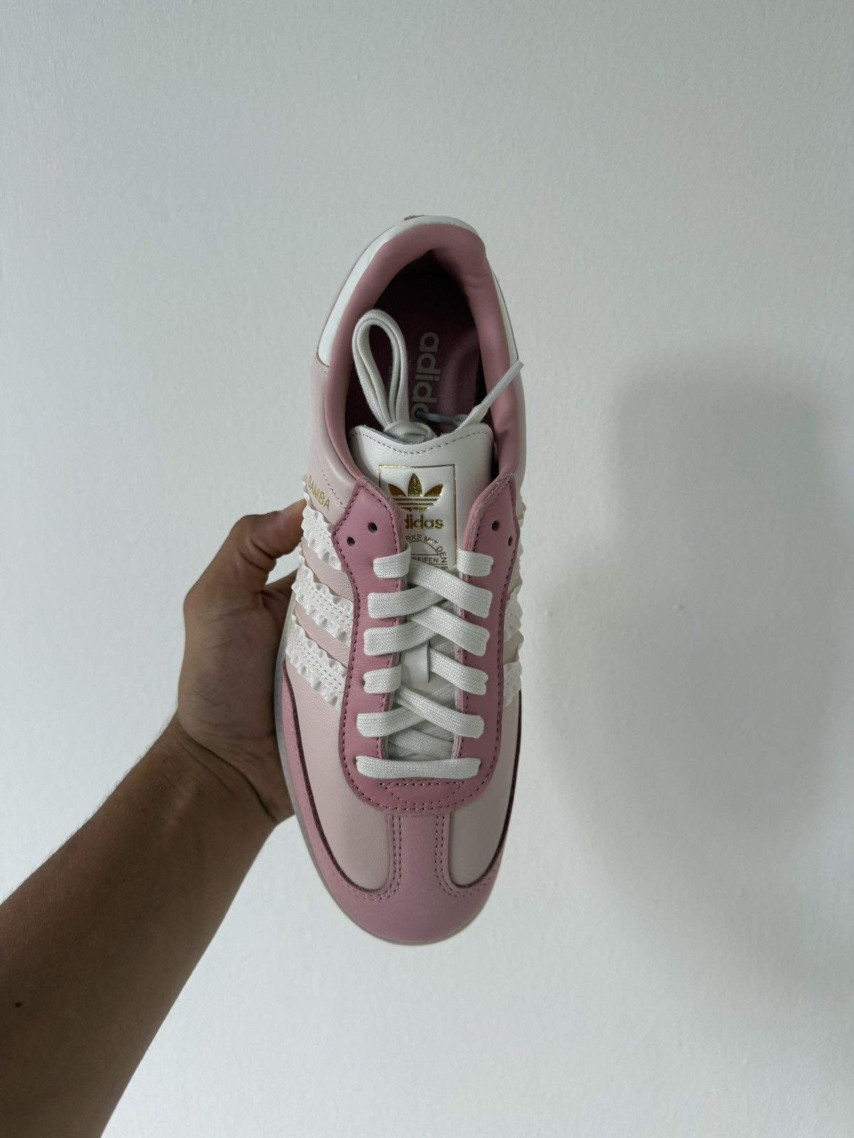 Adidas 🌸 Adidas Samba OG “Ruffle Stripes” Pink – Size EU 42 – New Size US 12 / IT 42 - 3 Thumbnail