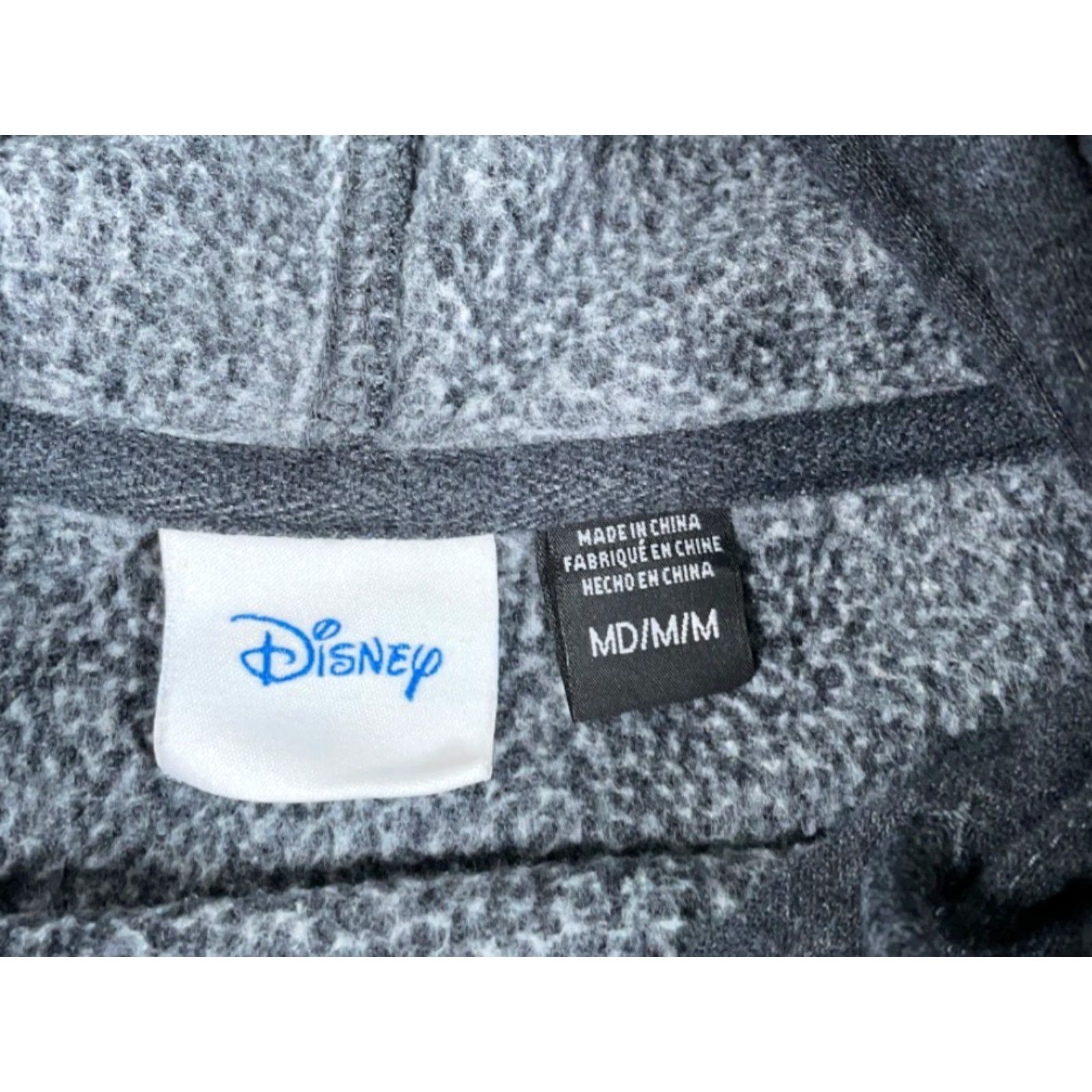 Disney Disney Mickey Mouse Hoodie Sweatshirt Women's M Dark Gray Pullover Size M / US 6-8 / IT 42-44 - 4 Thumbnail