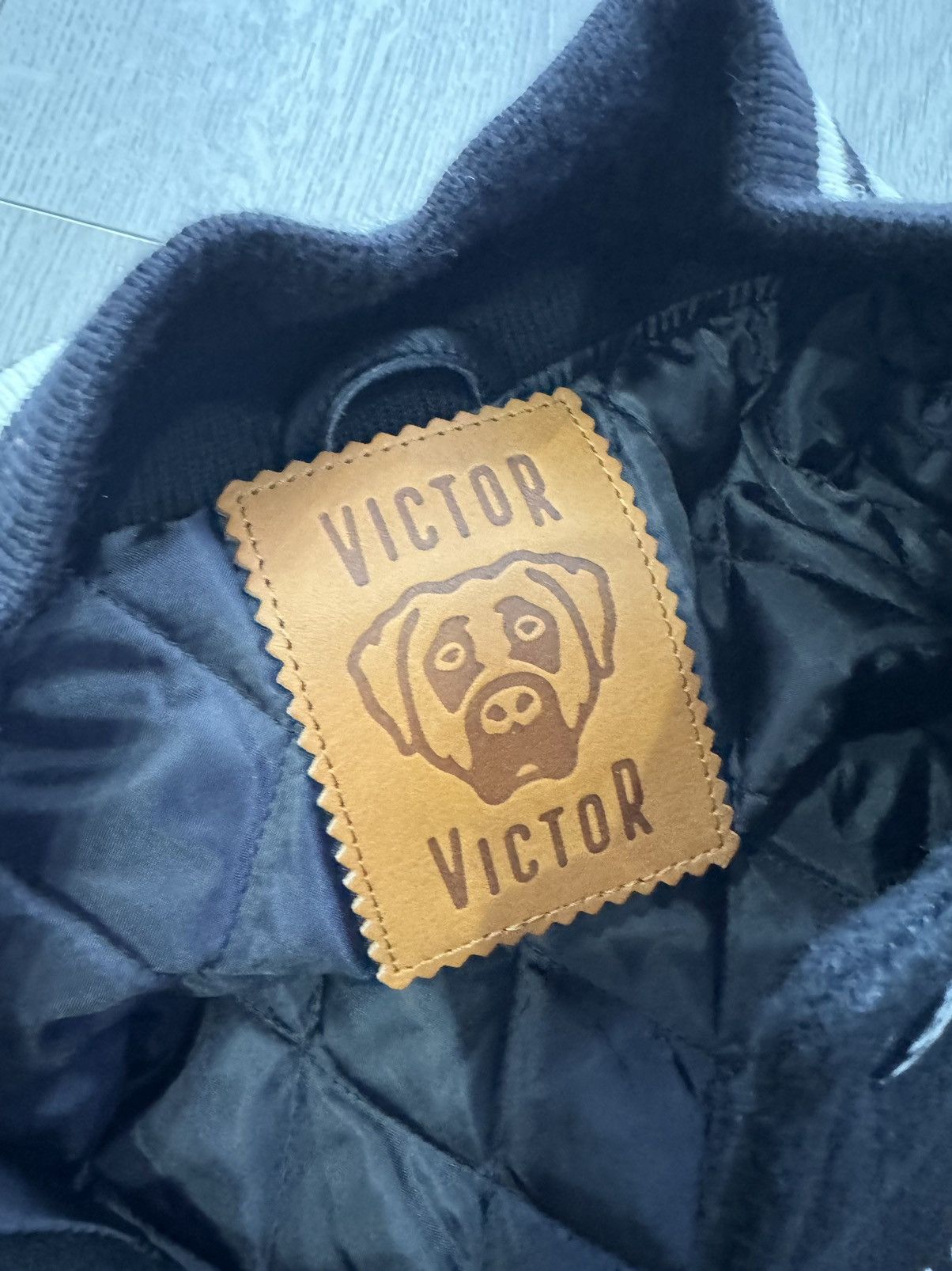 Human Made VICTOR VICTOR VARSITY JACKET Size US XL / EU 56 / 4 - 4 Thumbnail