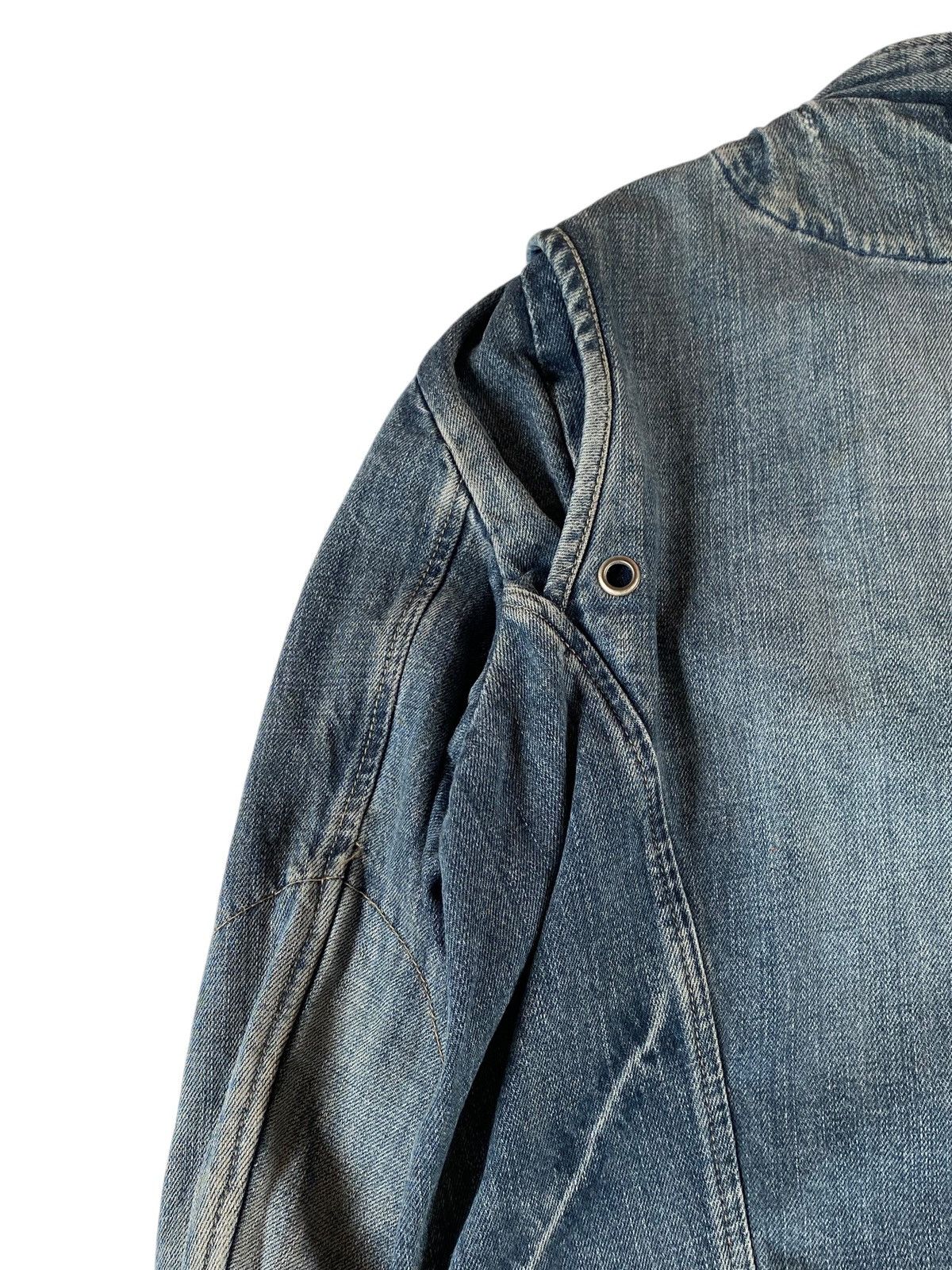 Vintage Vtg Style Mart Denim Jacket Zip Up Flared Size US M / EU 48-50 / 2 - 8 Thumbnail