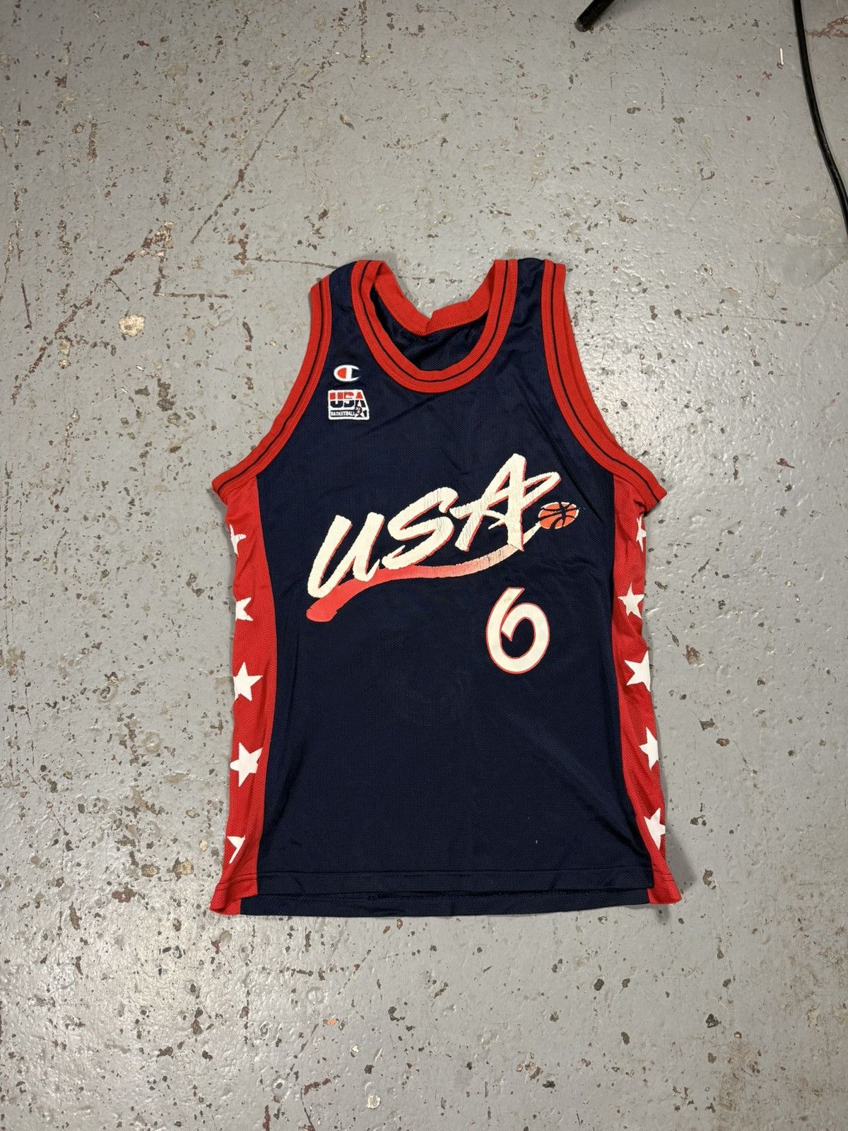 Other Insane Vintage Team USA Hardaway Champion Basketball Jersey Size US L / EU 52-54 / 3 - 1 Thumbnail