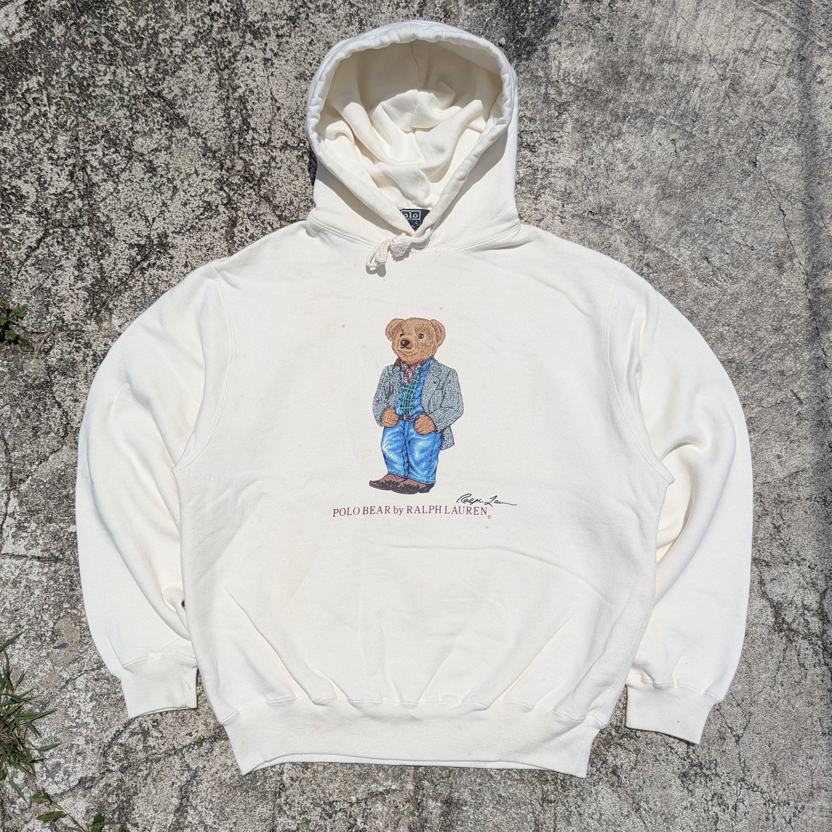 Polo Ralph Lauren Polo Ralph Lauren Polo Bear Hoodie Size US M / EU 48-50 / 2 - 1 Thumbnail