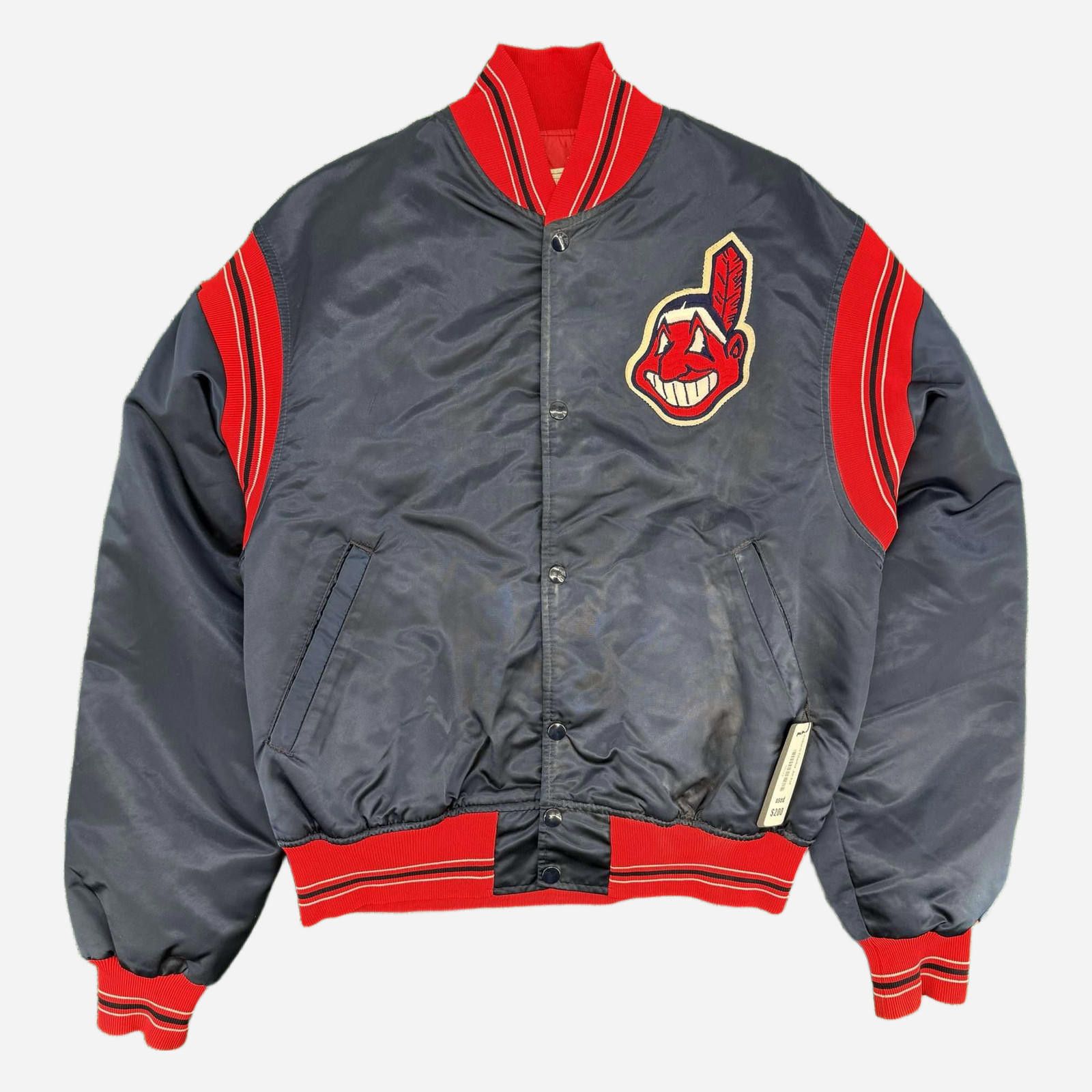 Starter Starter Indians Jacket Large Used Size US L / EU 52-54 / 3 - 1 Thumbnail