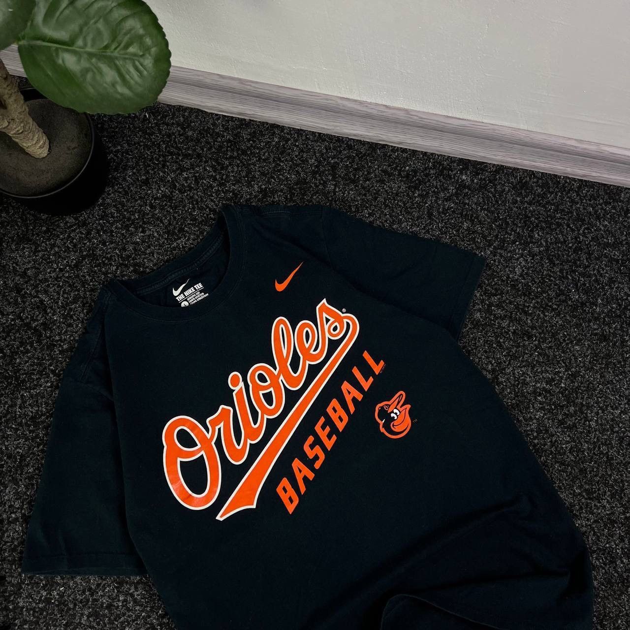 Nike Nike T-shirts Bassebal Orioles Big Logo Tee Blokecore Size L Size US L / EU 52-54 / 3 - 2 Thumbnail