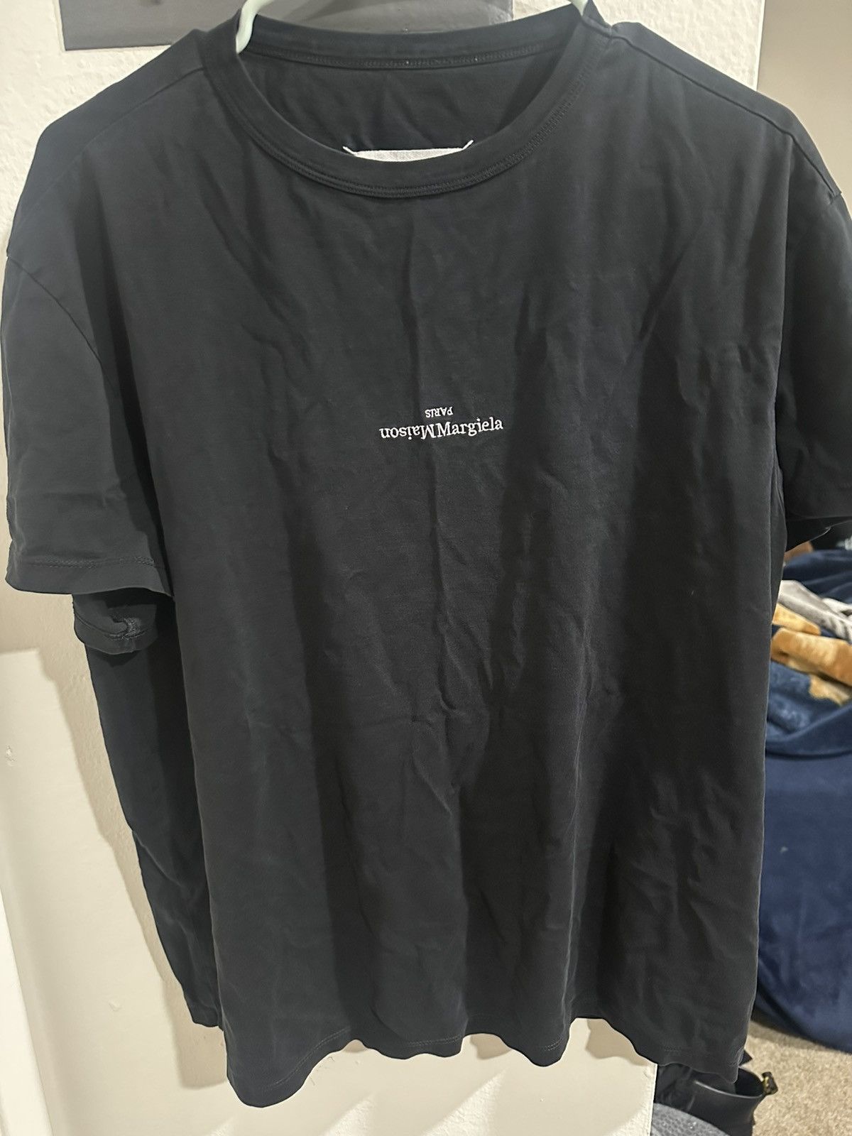 Maison Margiela Maison Margiela Mirror Logo Tee Size US L / EU 52-54 / 3 - 1 Thumbnail