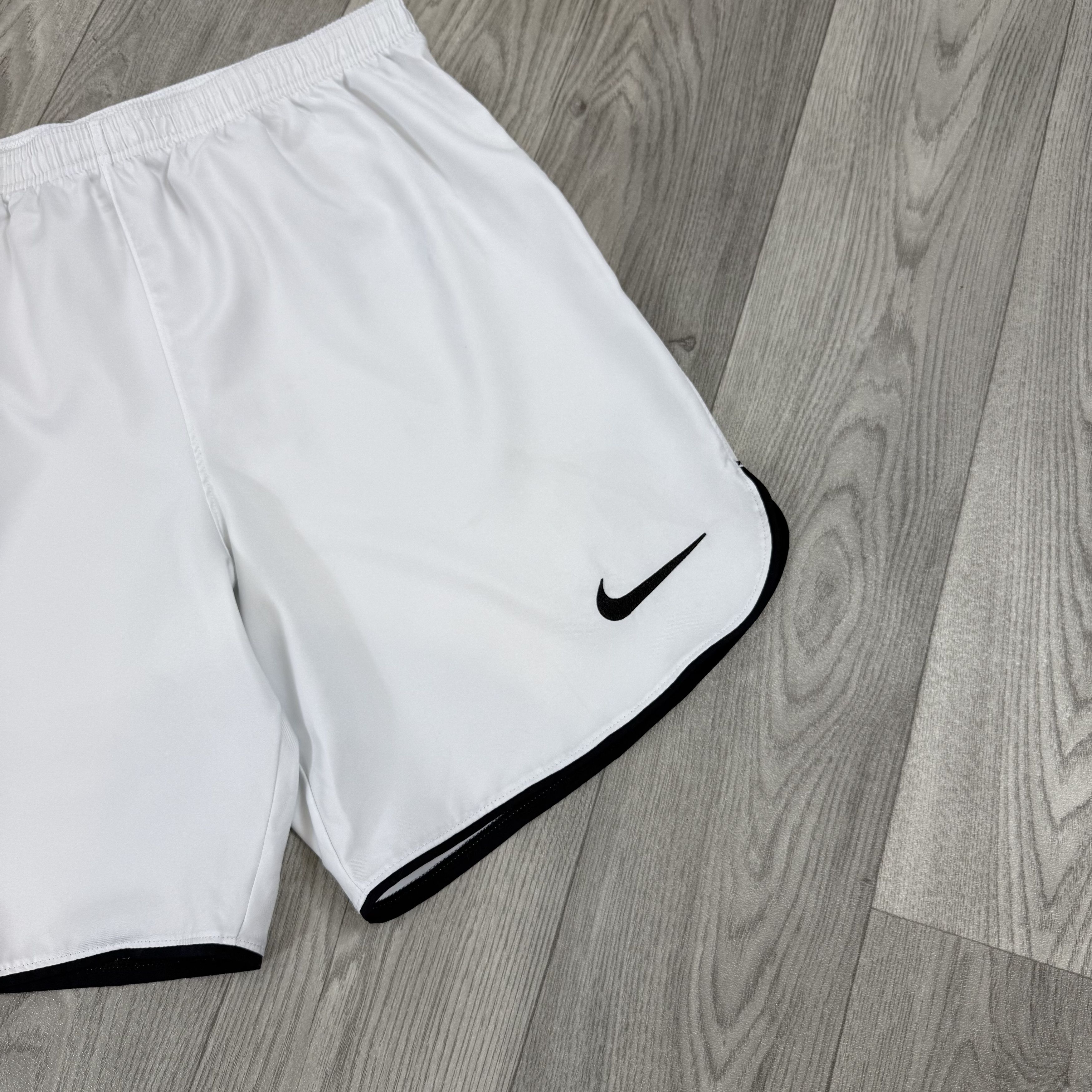 Nike Nike Dri-Fit White Track Shorts Size US 32 / EU 48 - 5 Thumbnail
