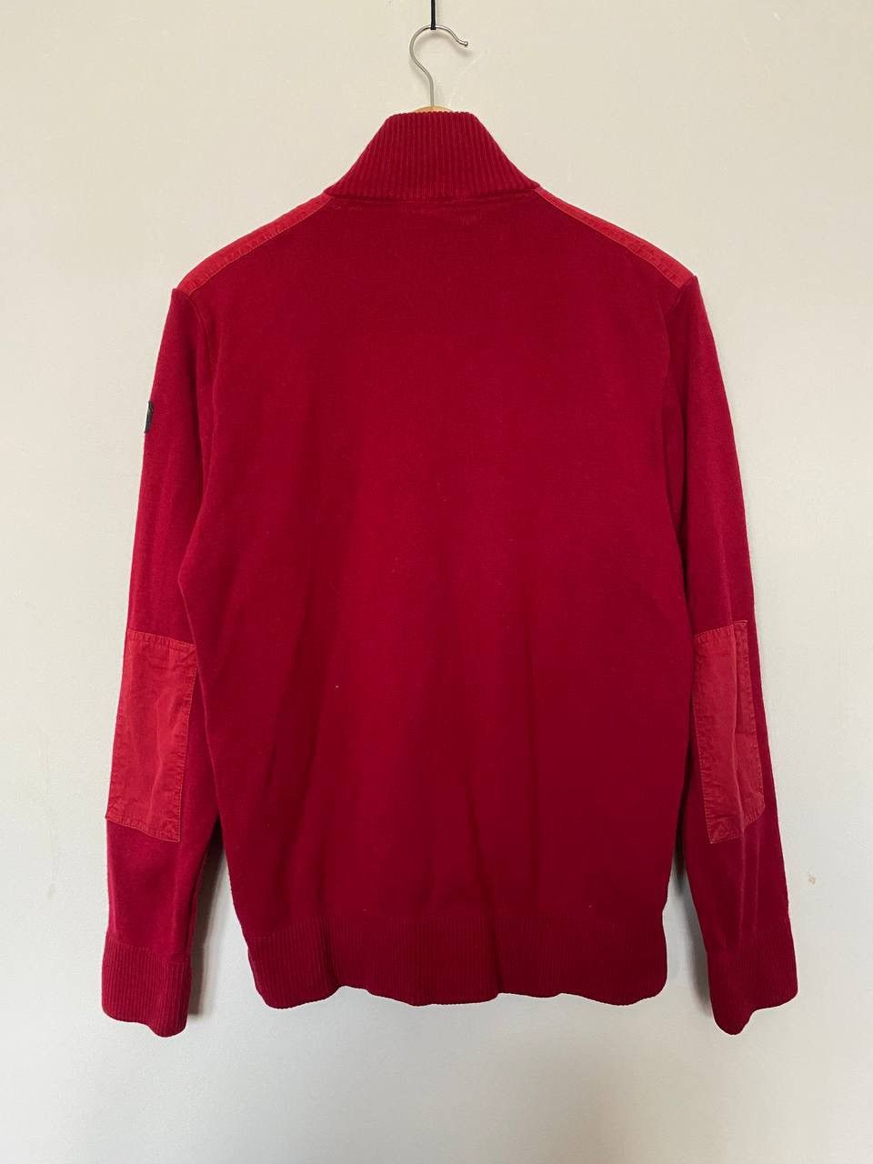 Paul & Shark RRP 530$ PAUL& SHARK WOOL FULL ZIP SWEATER WITH ICONIC BADGE Size US M / EU 48-50 / 2 - 6 Thumbnail