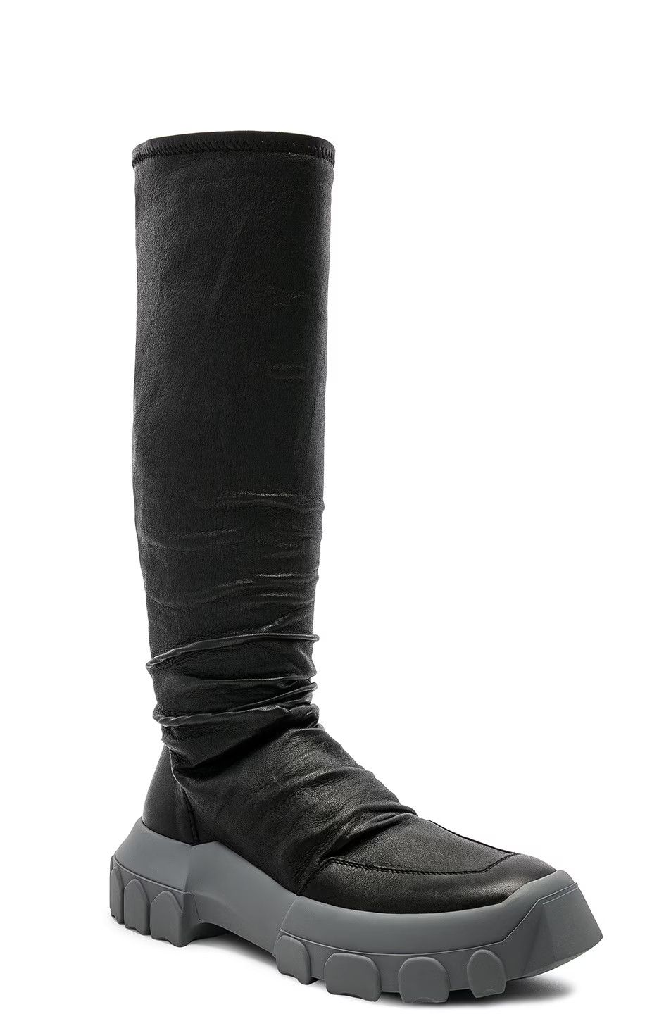 Rick Owens DIRT OFF-THE-RUNWAY HIKING SOCK BOOTS Size US 7 / EU 40 - 1 Thumbnail