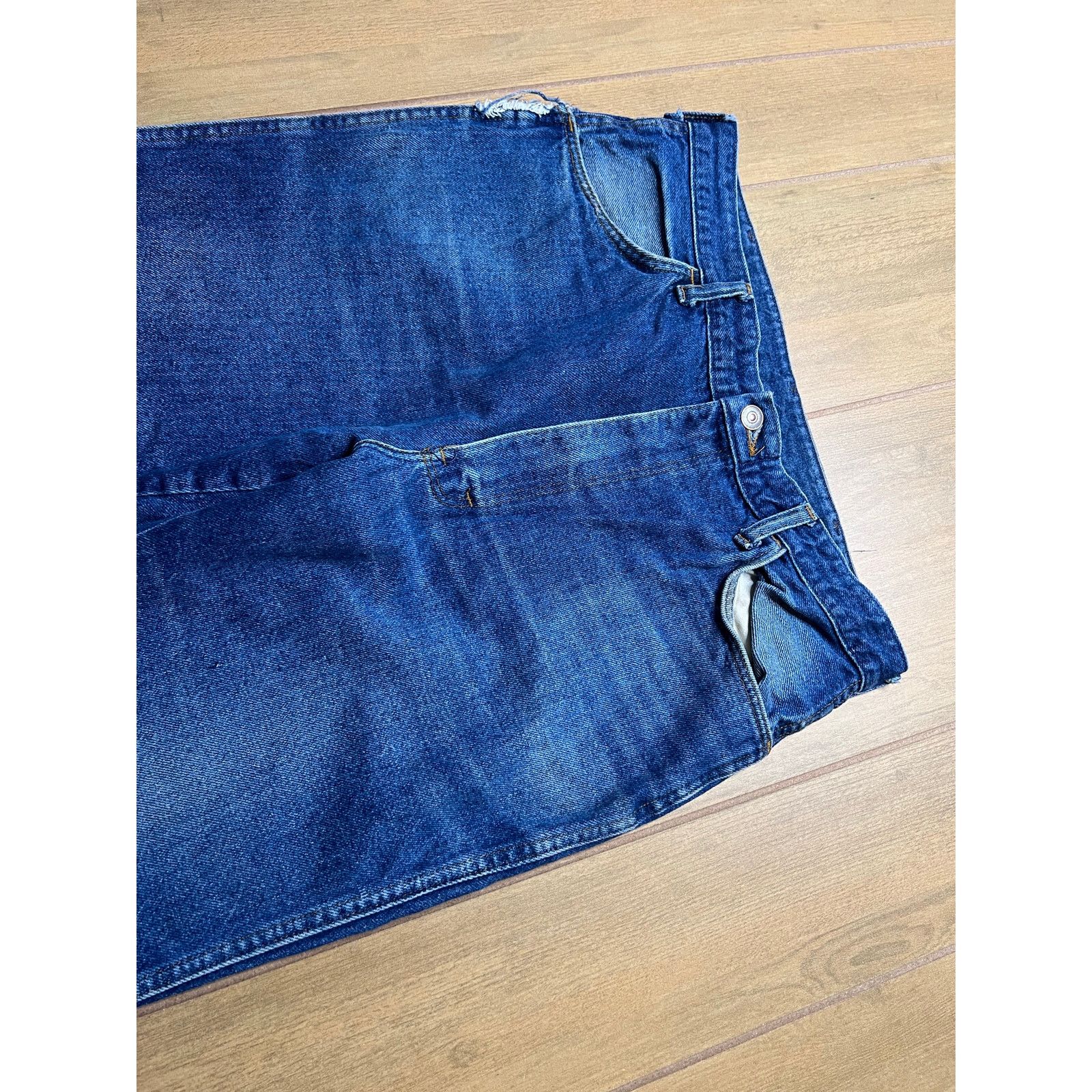 Vintage Vintage 70s 80s Blue Denim Jeans Talon Zipper USA 36x32 Size US 36 / EU 52 - 11 Thumbnail