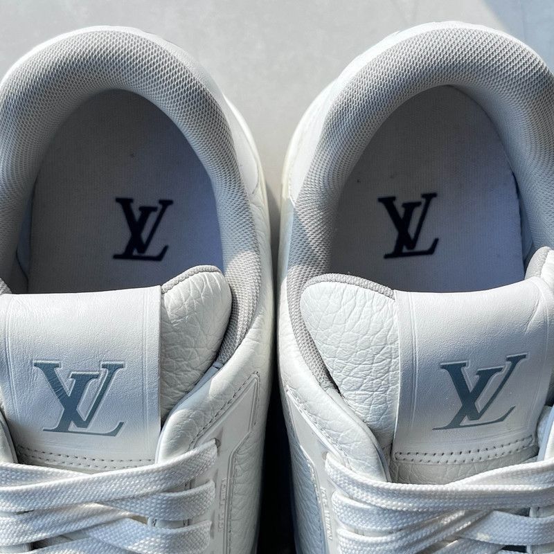 Louis Vuitton Louis Vuitton Trainer White Low-Top Fashion Sneakers -2508 Size US 9 / EU 42 - 6 Thumbnail