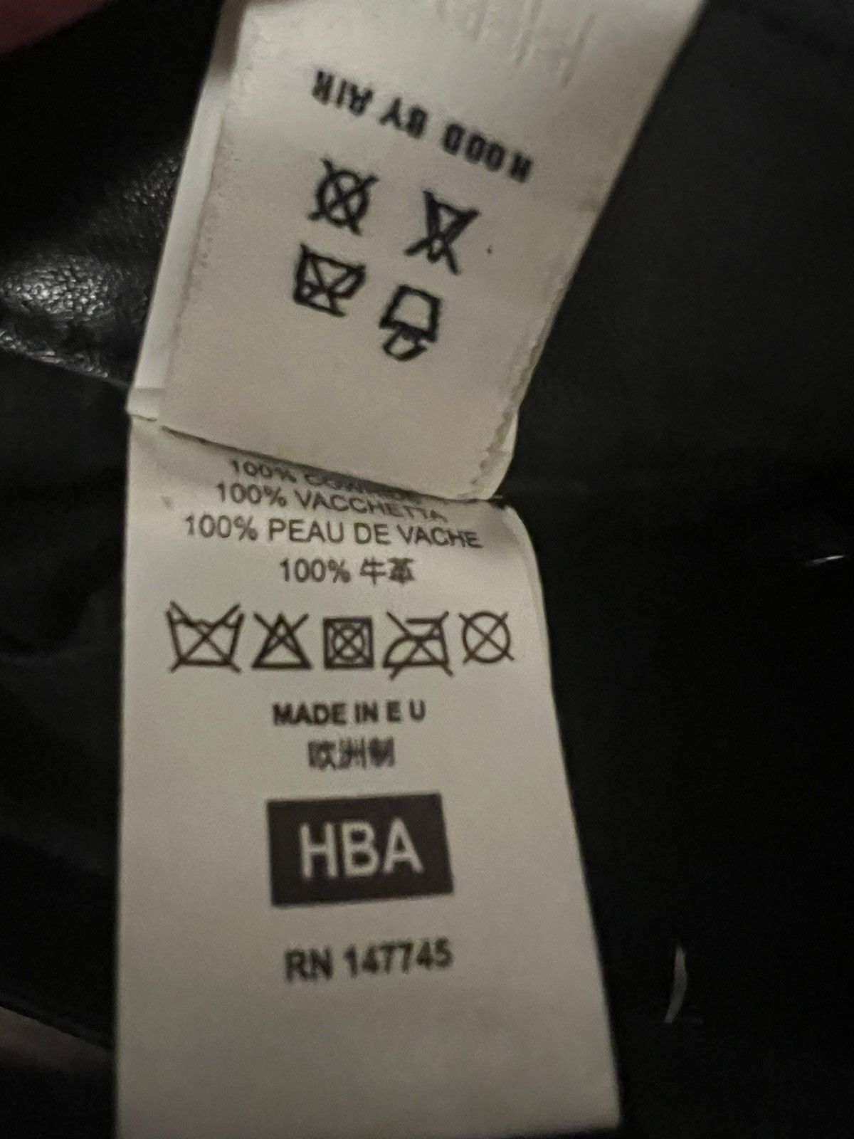 Hood By Air 2015 Leather Hockey Pants Runway Exclusive RARE* Size US 32 / EU 48 - 8 Thumbnail