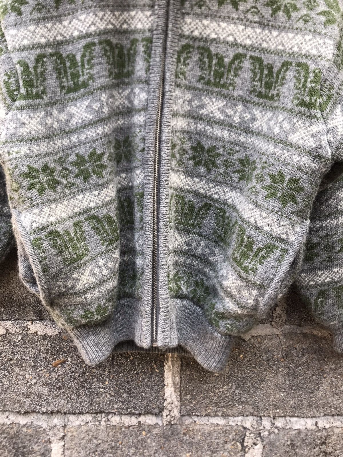 Japanese Brand ⚡️Vintage Hybrid Native Southwestern Faux Fur Hoodies Size US M / EU 48-50 / 2 - 3 Thumbnail