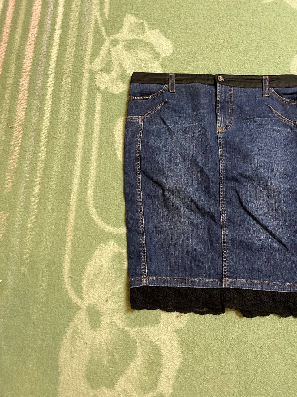 Dolce & Gabbana D&G Dolce & Gabbana Vintage jeans Denim Skirt Y2K Size 32" / US 10 / IT 46 - 4 Thumbnail