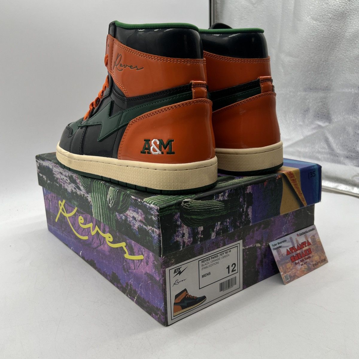 Nike Reeves Paris / kiy 85 hi Size US 12 / EU 45 - 4 Thumbnail