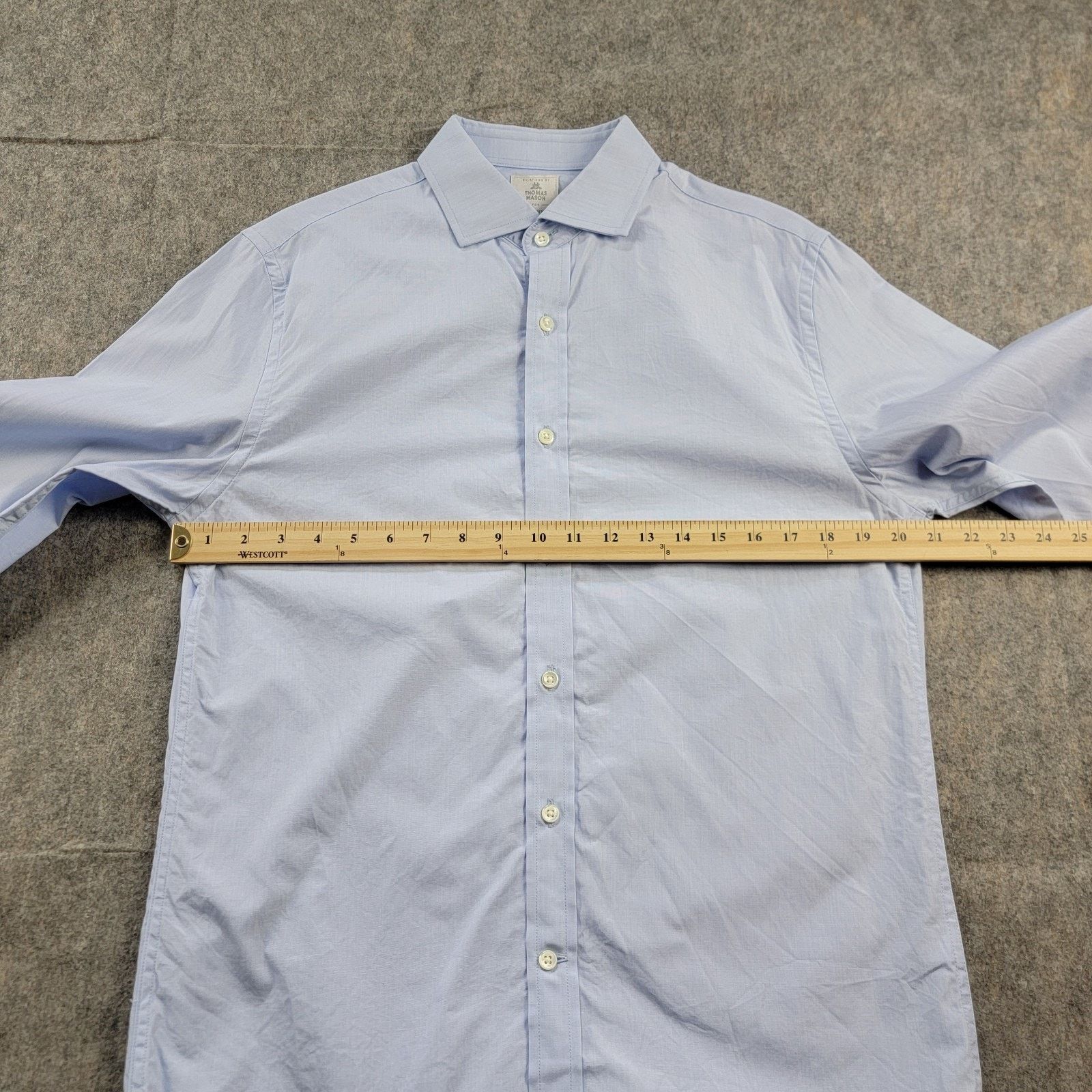 Todd Snyder Thomas Mason x Todd Snyder Button Up Dress Shirt *Read* Size US S / EU 44-46 / 1 - 3 Thumbnail