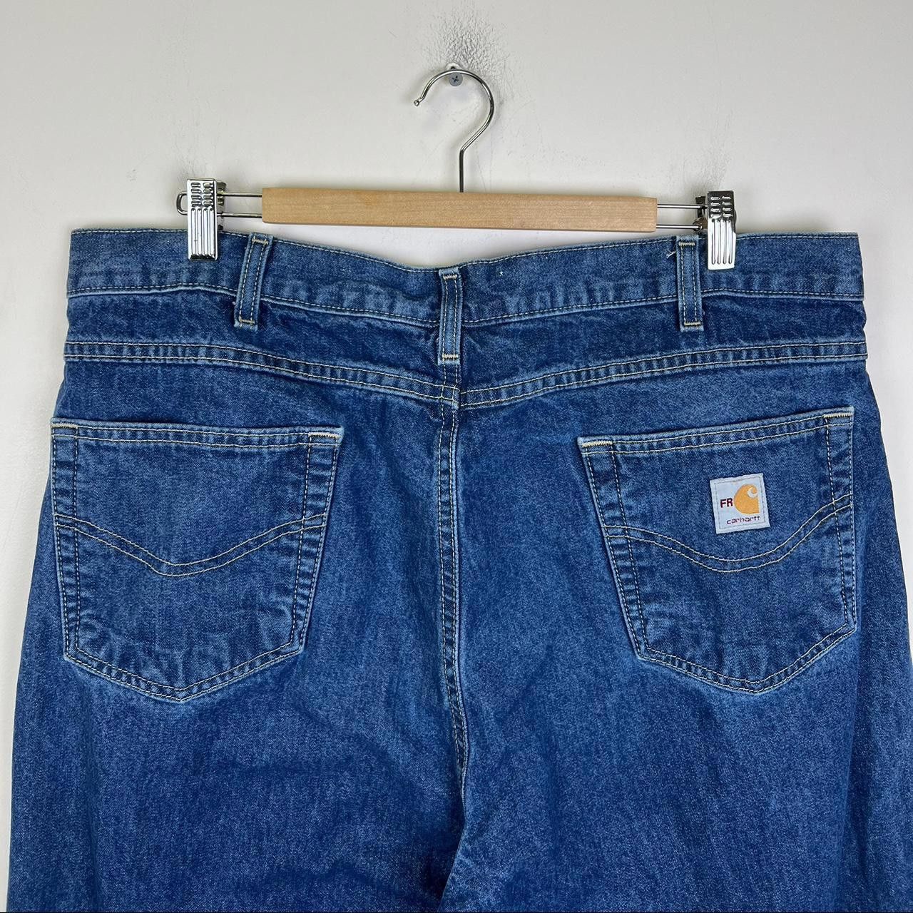 Carhartt Carhartt Men's Loose Fit Denim Jeans - Blue Size US 40 / EU 56 - 2 Thumbnail