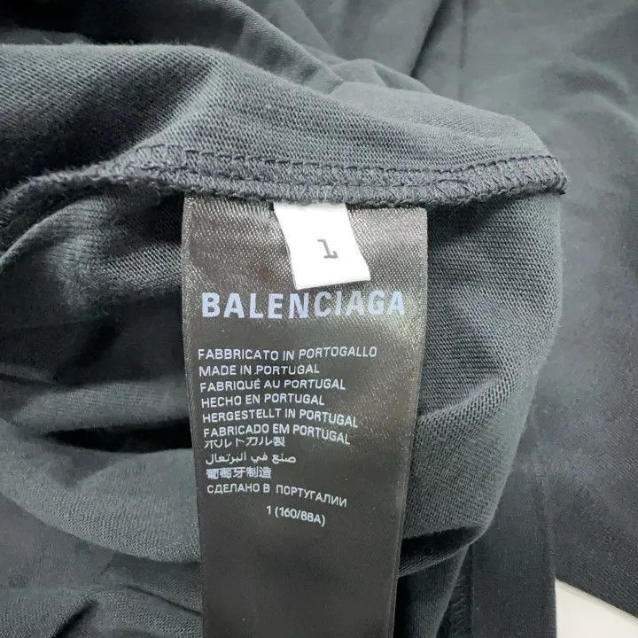 Balenciaga Balenciaga Casual Solid Color Short Sleeve T-Shirt 0079-250 Size US XS / EU 42 / 0 - 4 Thumbnail