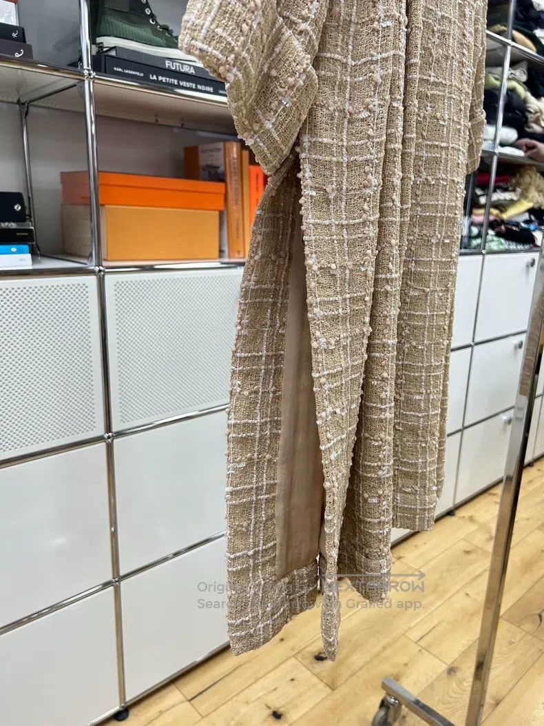 Chanel Chanel 19S Classic Beach Series Show Brown Blended Dress Size XS / US 0-2 / IT 36-38 - 4 Thumbnail