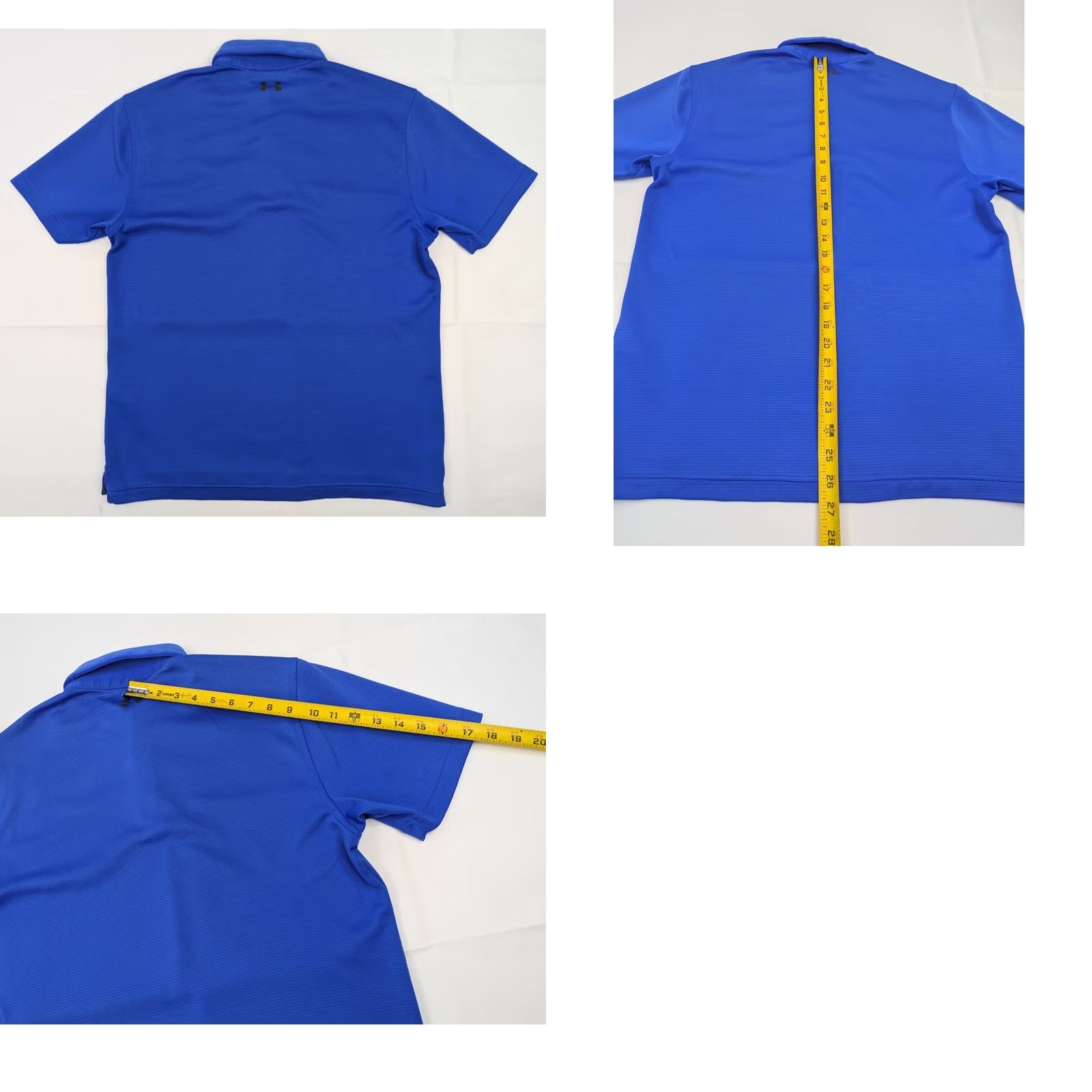 Under Armour Under Armour Tech Loose HeatGear Polo Shirt Men M Blue Short Sleeve Button Polo Shirt Mens Blue UA Tech Size US M / EU 48-50 / 2 - 8 Thumbnail