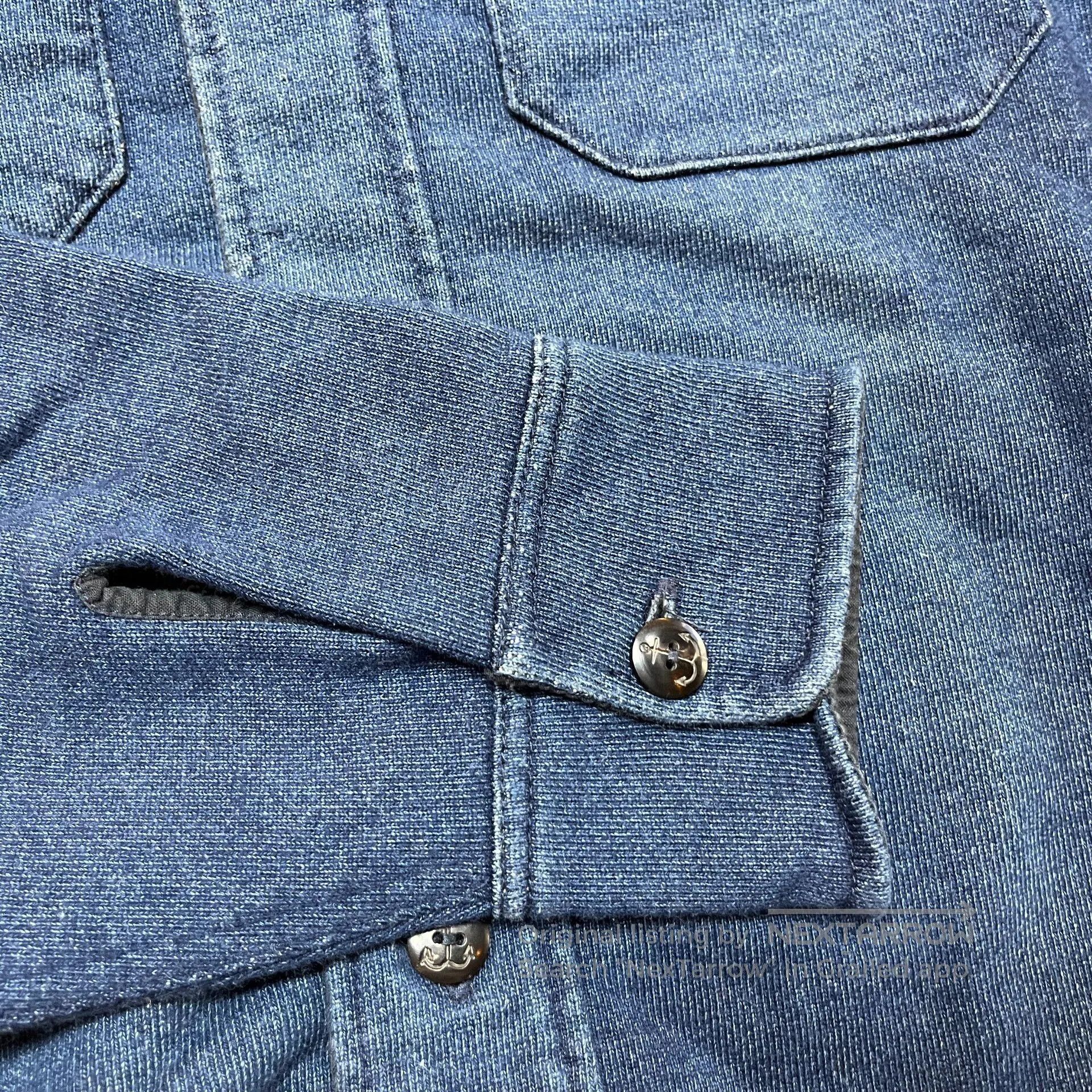 RRL Ralph Lauren navy cotton shirt by Ralph Lauren. Size US S / EU 44-46 / 1 - 7 Thumbnail