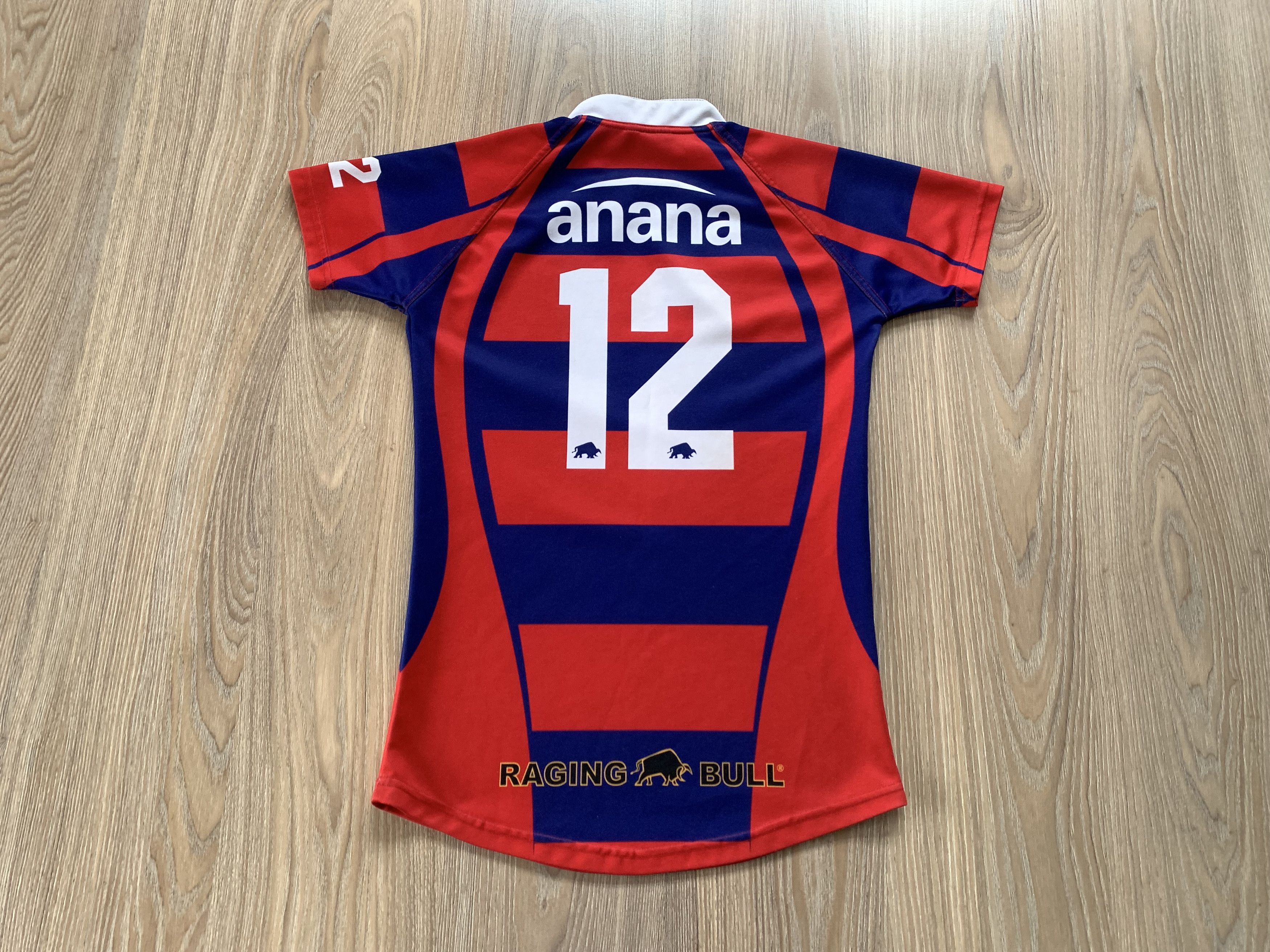 Sports Specialties Raging Bull North Bristol RFC Rugby Jersey #12 Size US S / EU 44-46 / 1 - 3 Thumbnail