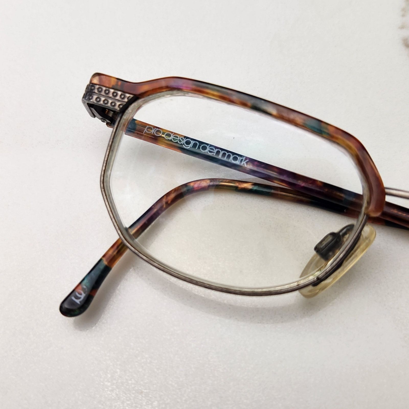 Other Vintage Pro-Design Denmark Glasses Frames Funky Pink Orange Size ONE SIZE - 11 Thumbnail