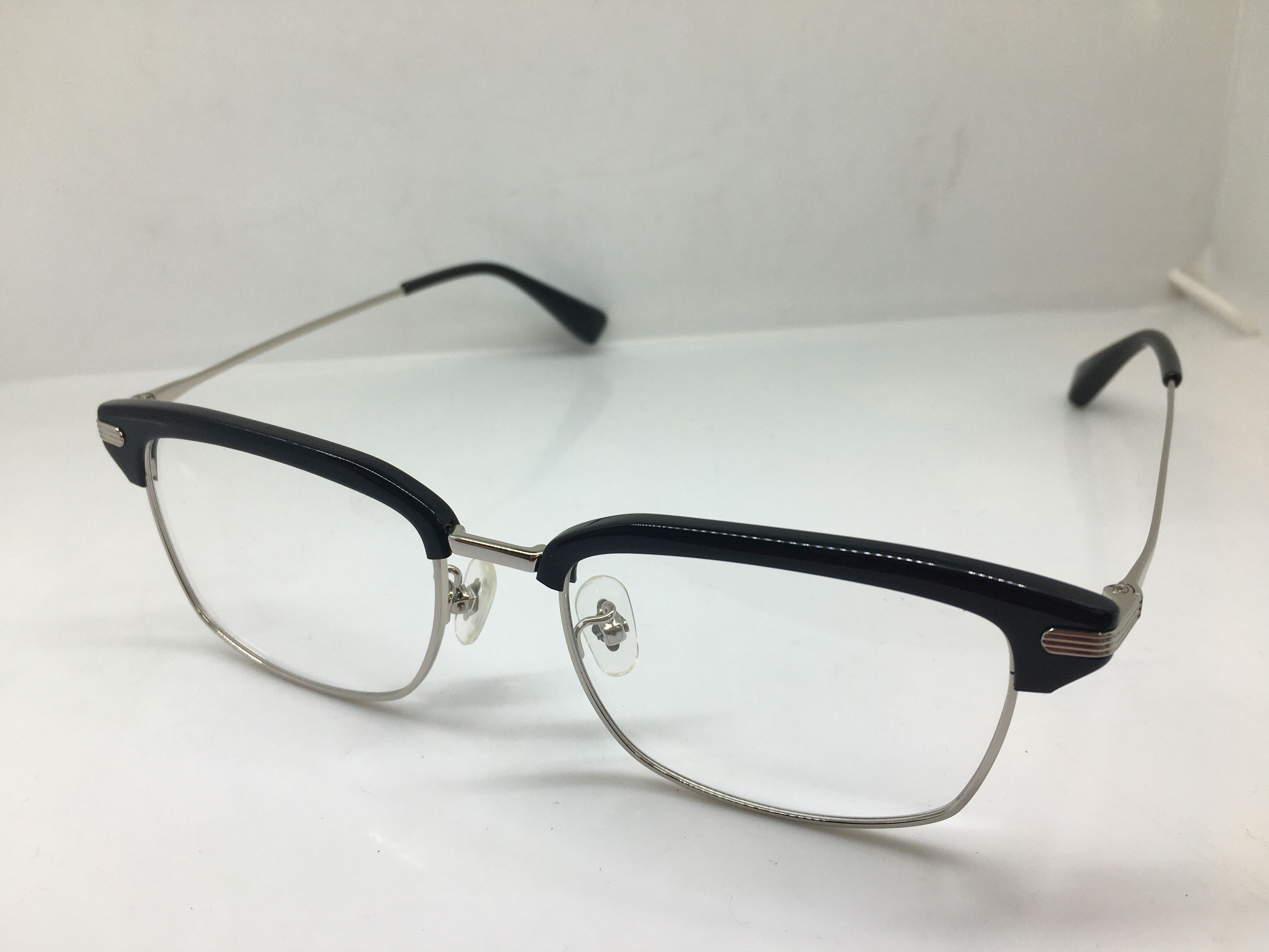 Other MOd Malcolm X Black Silver RX Eyeglasses Frame Size ONE SIZE - 3 Thumbnail