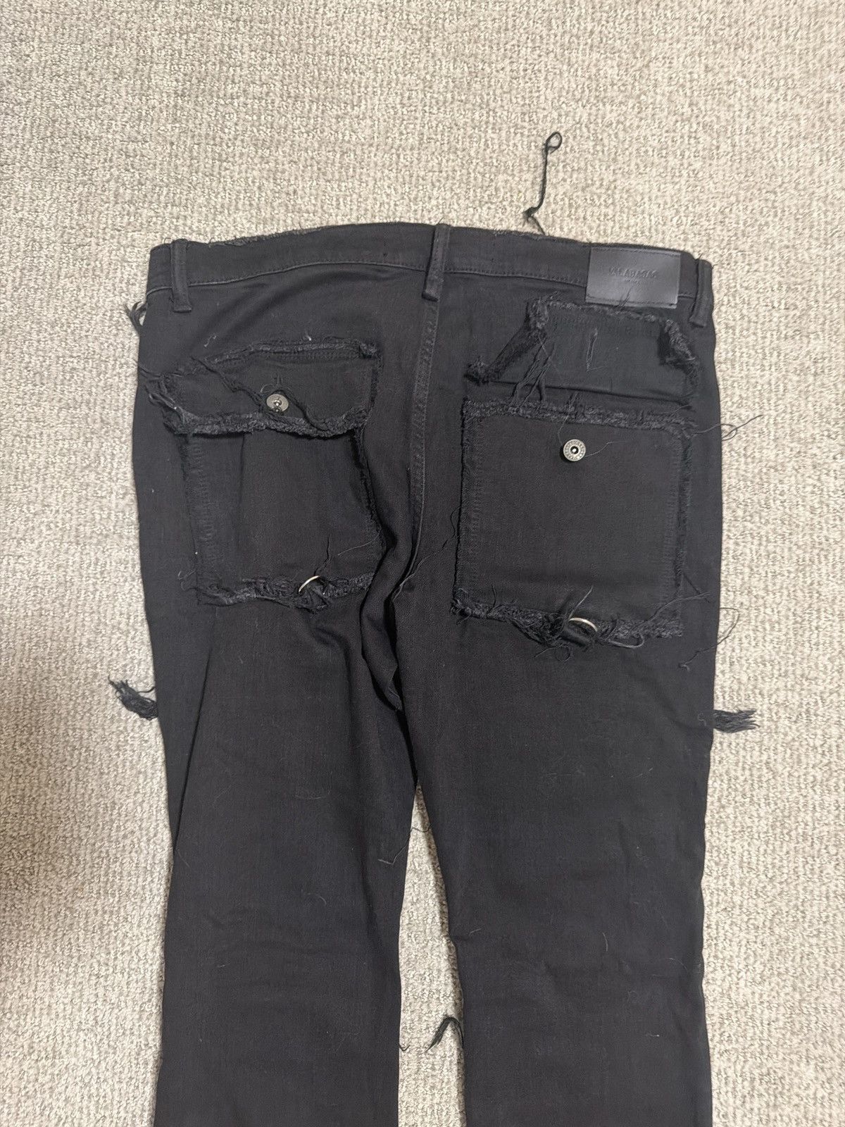 Valabasas Black denim pants Size US 36 / EU 52 - 2 Thumbnail