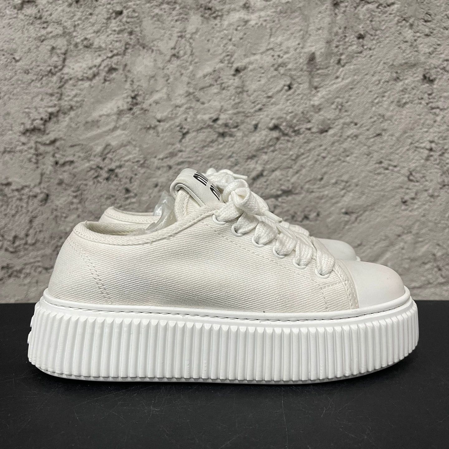 Miu Miu MIUMIU Cookie Sneakers 34.5 Size US 4.5 / IT 34.5 - 1 Thumbnail