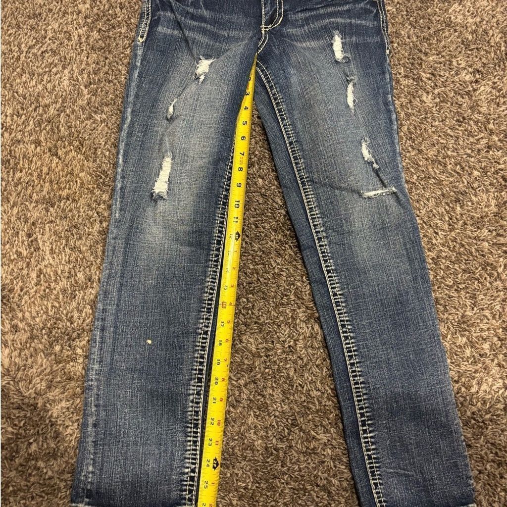 Maurice Lacroix Maurices Dark Blue Boot Cut Jeans Size 26" / US 2 / IT 38 - 3 Thumbnail