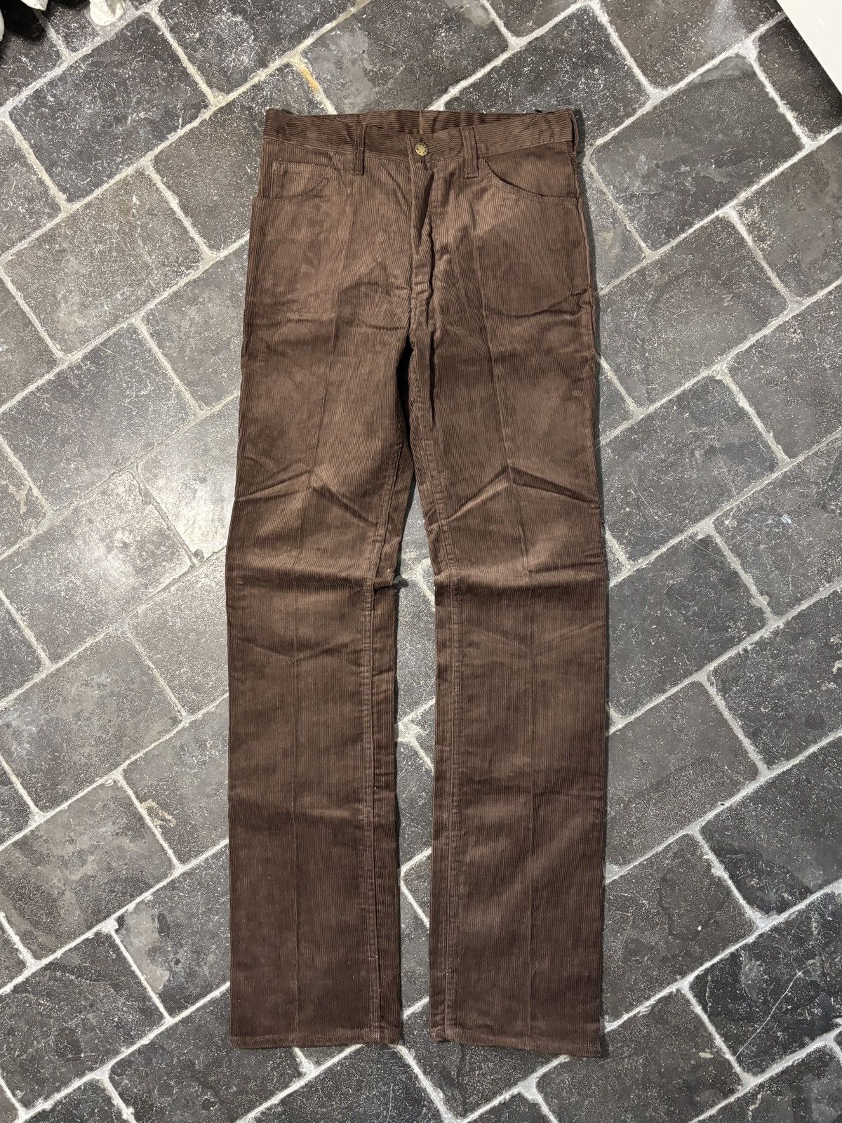 Vintage Deadstock Vintage Corduory Trousers Pants Levi’s 1970s 30x36 Size US 30 / EU 46 - 3 Thumbnail