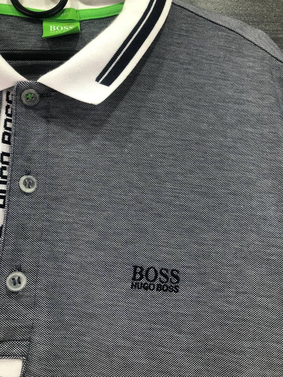 Hugo Boss Mens Hugo Boss Luxury Polos T-Shirt Tee Size US L / EU 52-54 / 3 - 2 Thumbnail