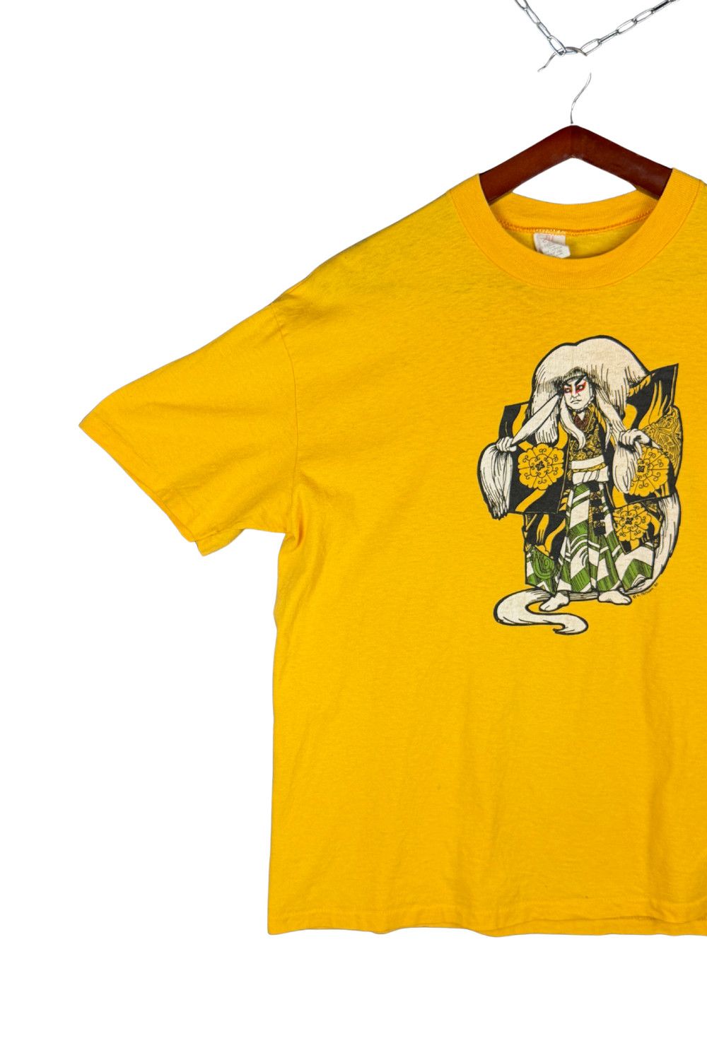 Vintage 1980 R. Tatsuno Kabuki Graphic Tee - Stedman Hi-Cru - USA Size US XL / EU 56 / 4 - 4 Thumbnail
