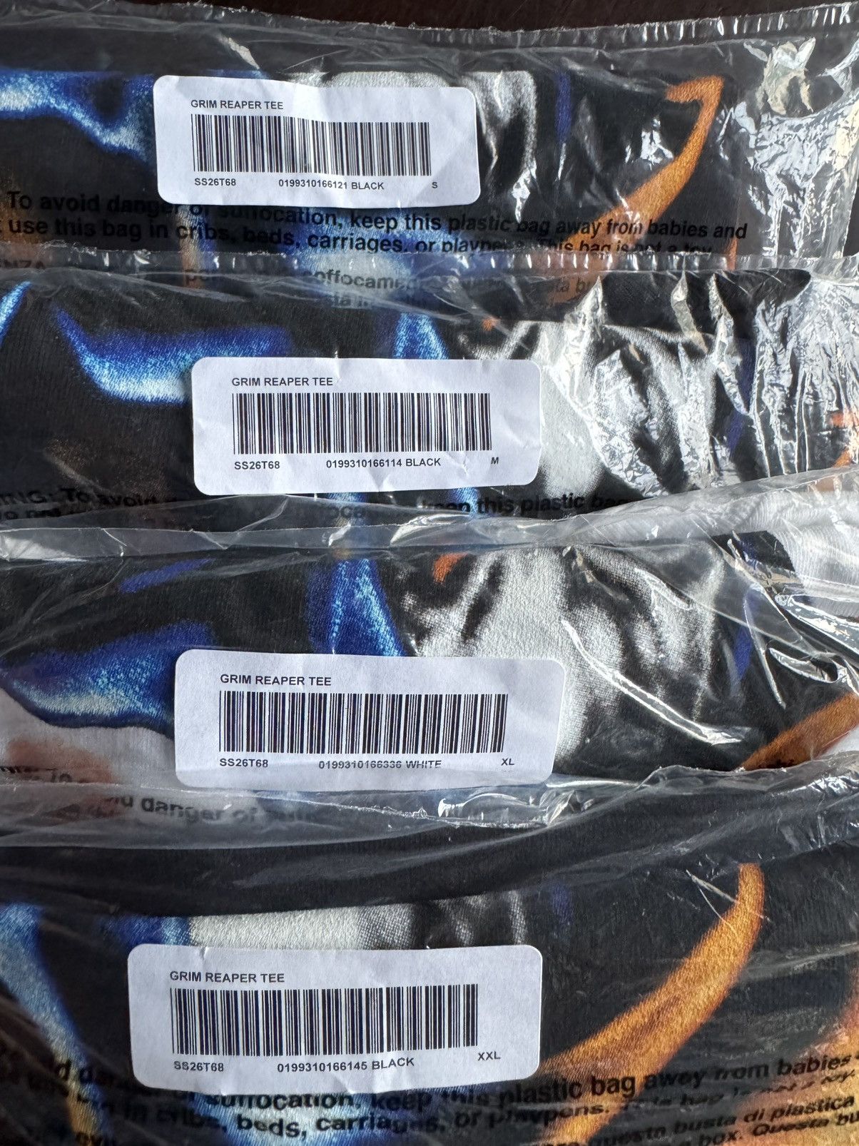 Supreme Supreme Grim Reaper Tee White Size US M / EU 48-50 / 2 - 4 Thumbnail