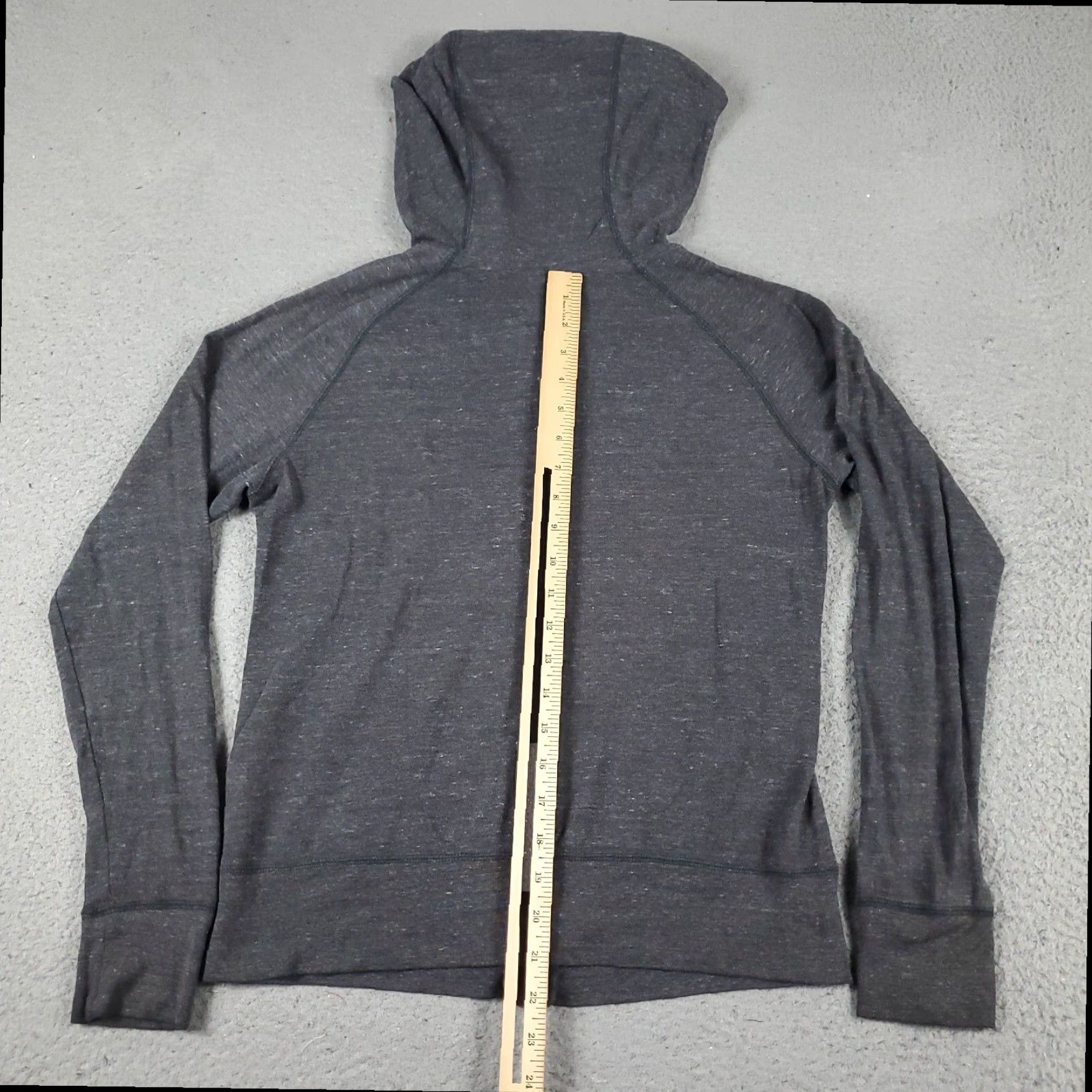 Nike Nike Womens Small Gray Full Zip Up Hoodie Swoosh Sweatshirt Size S / US 4 / IT 40 - 6 Thumbnail