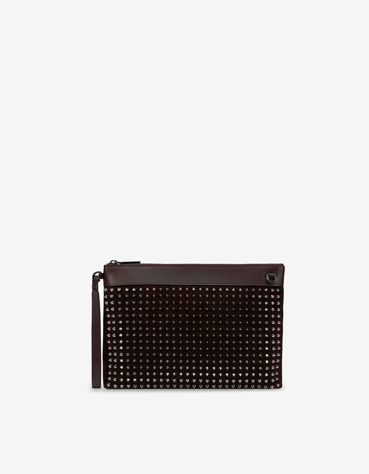 Christian Louboutin Funky Brown Pouch Bag