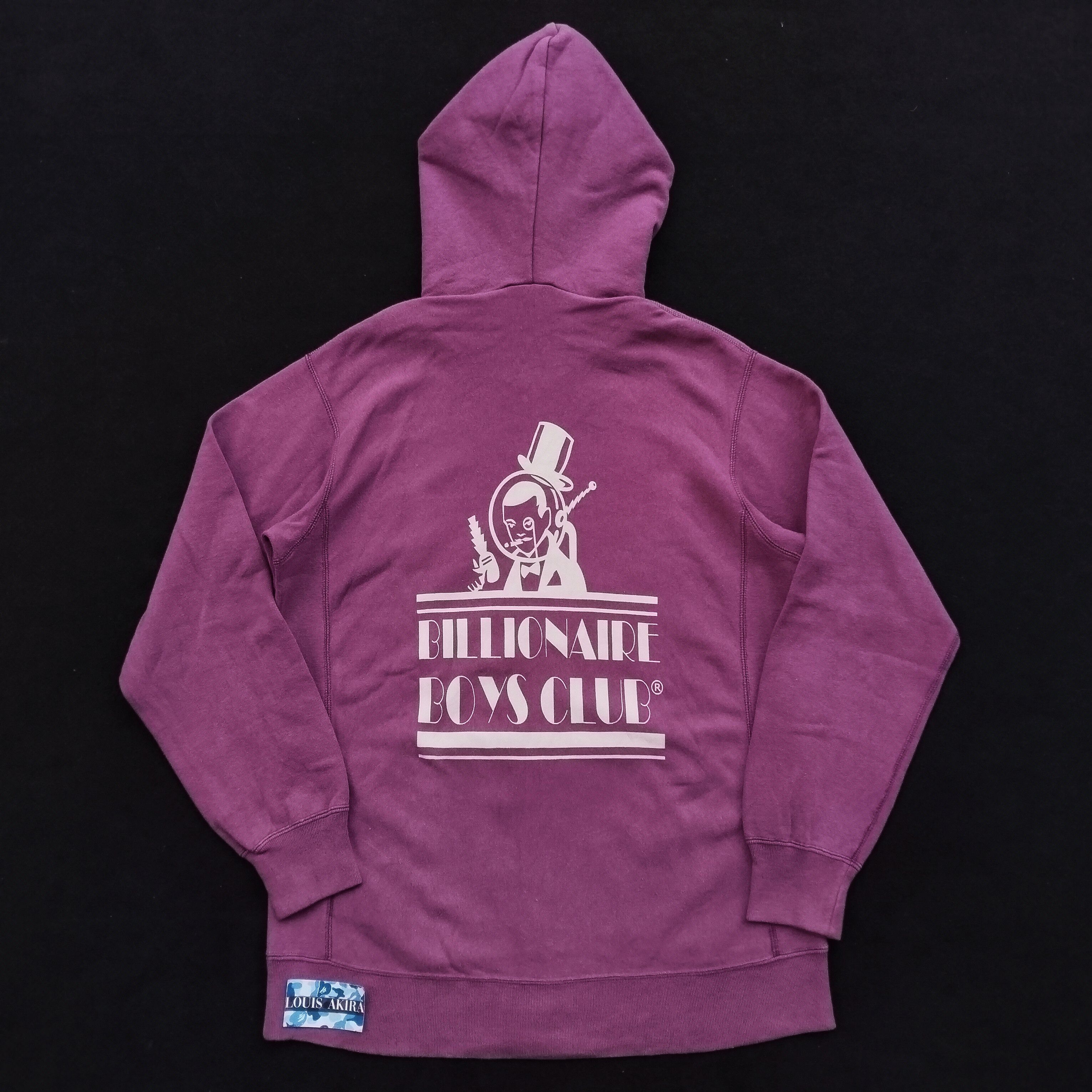 2009 Billionaire Boys Club Ice Cream Purple Full Zip Hoodie