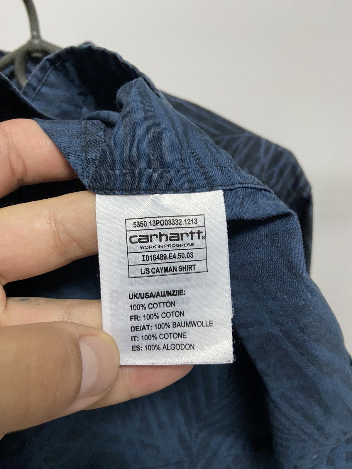Carhartt × Vintage Carhartt Vintage Shirts Button Ups Overprint Small Logo Size US L / EU 52-54 / 3 - 6 Thumbnail