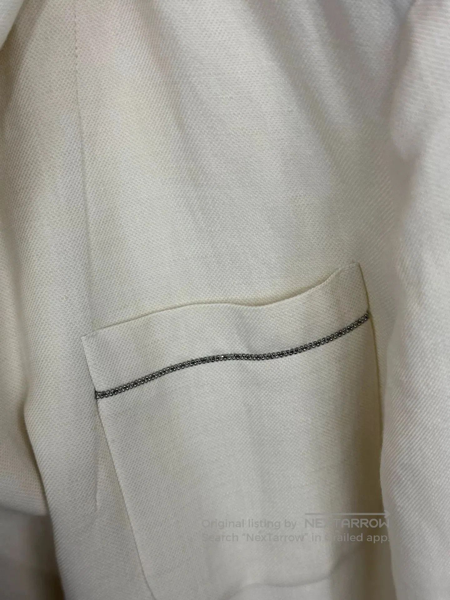 Brunello Cucinelli Brunello Cucinelli Beige Blazer Jacket. Size US S / EU 44-46 / 1 - 3 Thumbnail