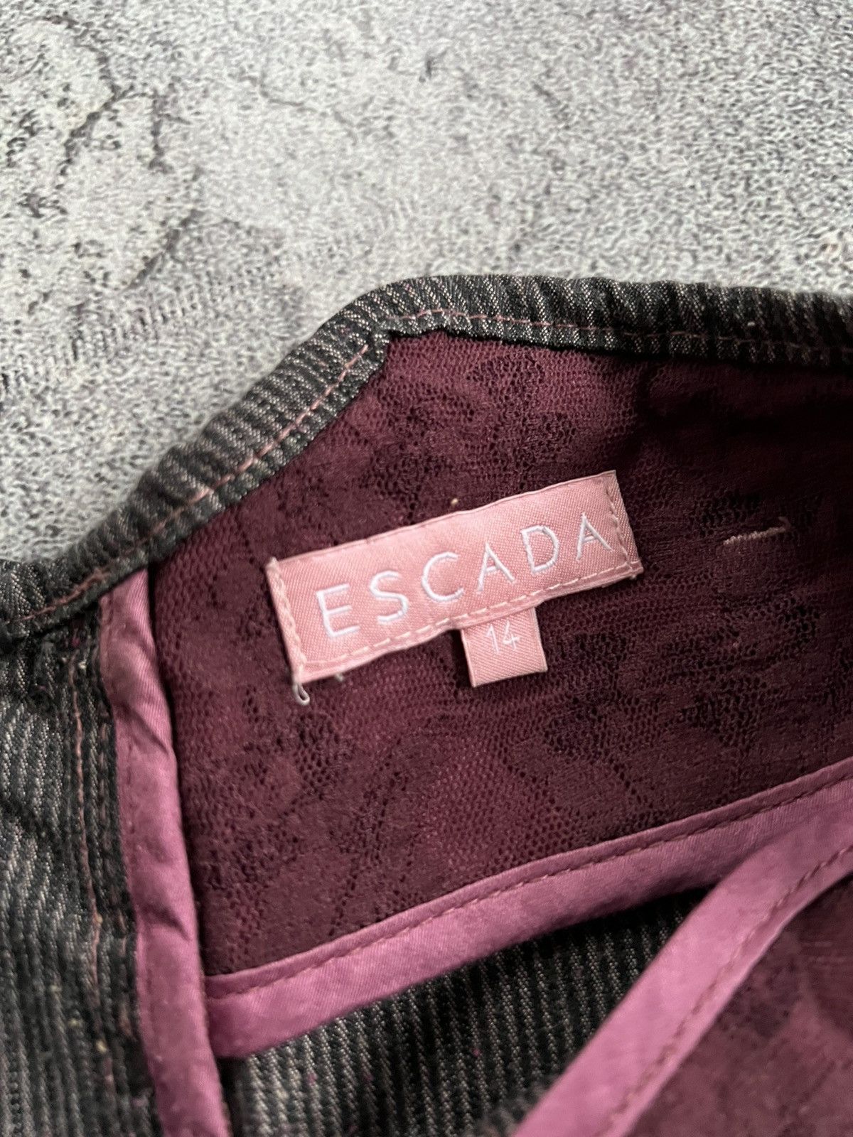 Escada Escada Brown Pinstripe Mini Skirt Size 14 Pleated Pockets Size 32" / US 10 / IT 46 - 9 Thumbnail