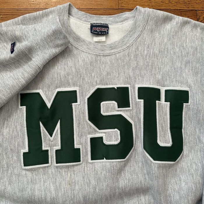 Vintage Vintage Jansport Michigan State University Sweatshirt | Grailed