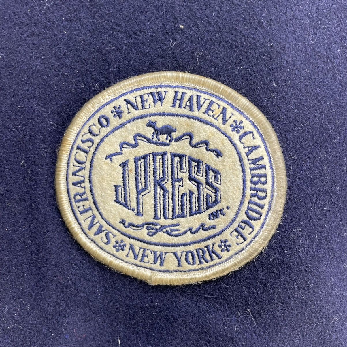 J. Press 💥Vintage Varsity Letterman J Press Sanfrancisco New Haven Size US M / EU 48-50 / 2 - 8 Thumbnail