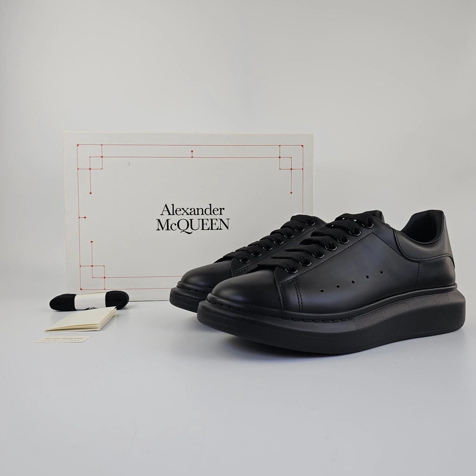 Alexander McQueen ALEXANDER MCQUEEN Oversized Men's Black Sneakers New Size US 7.5 / EU 40-41 - 2 Thumbnail