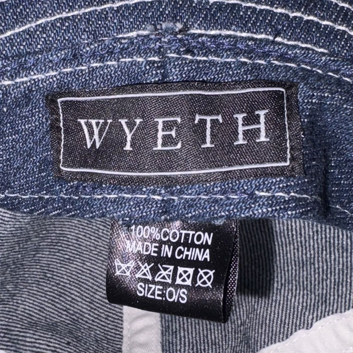 Other Wyeth Denim Saylor Bucket Hat Size ONE SIZE - 7 Thumbnail