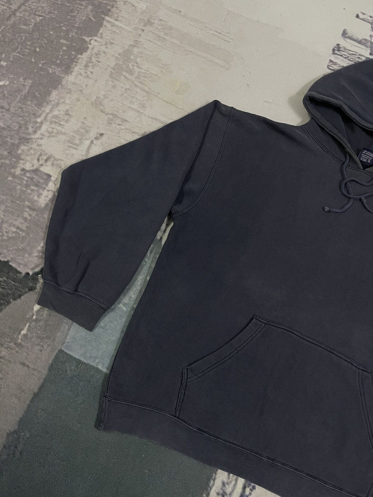 Stussy 90s STUSSY CROWN PULLOVER HOODIE OVERALL FADED SIZE L Size US L / EU 52-54 / 3 - 4 Thumbnail